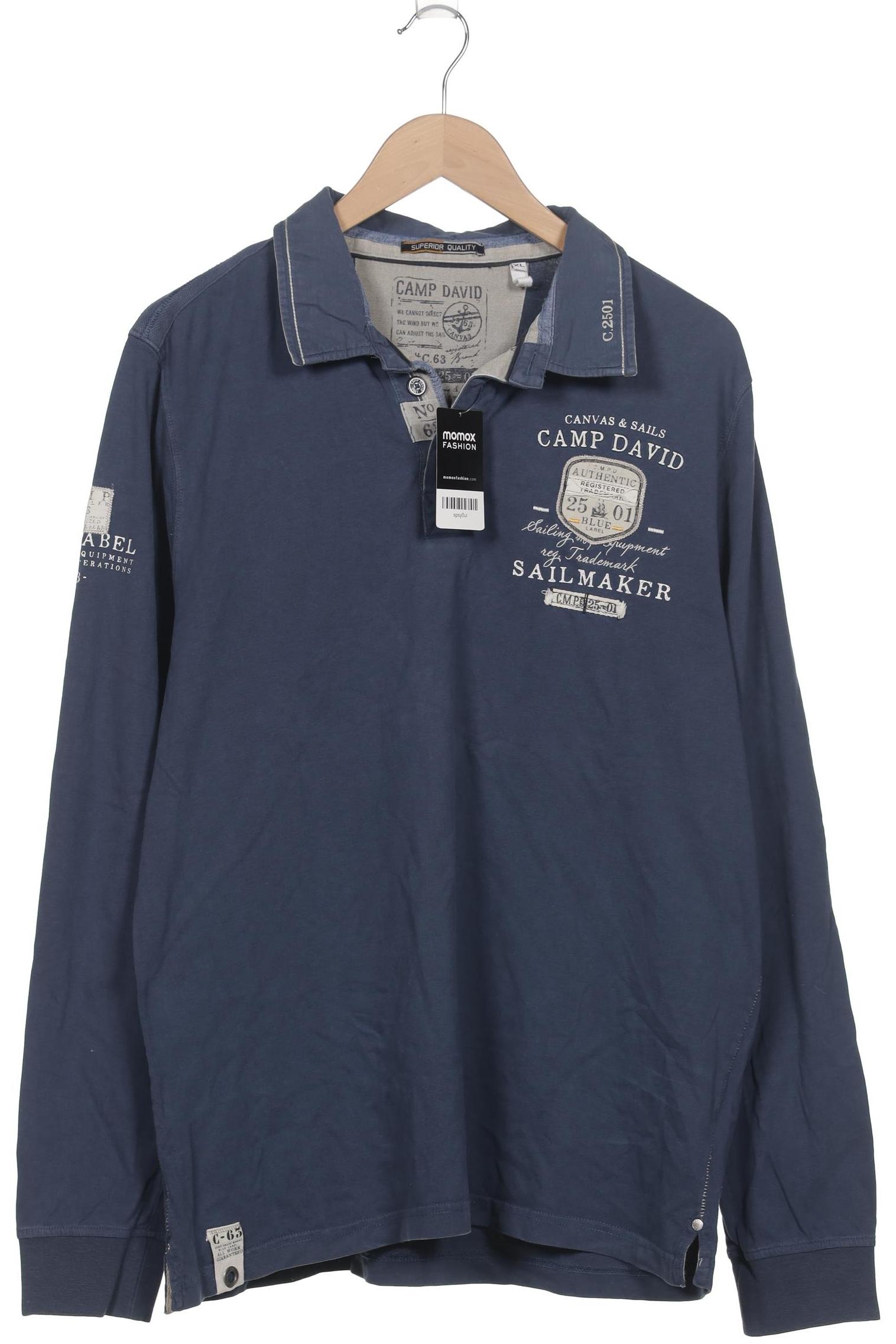 

Camp David Herren Poloshirt, marineblau, Gr. 54