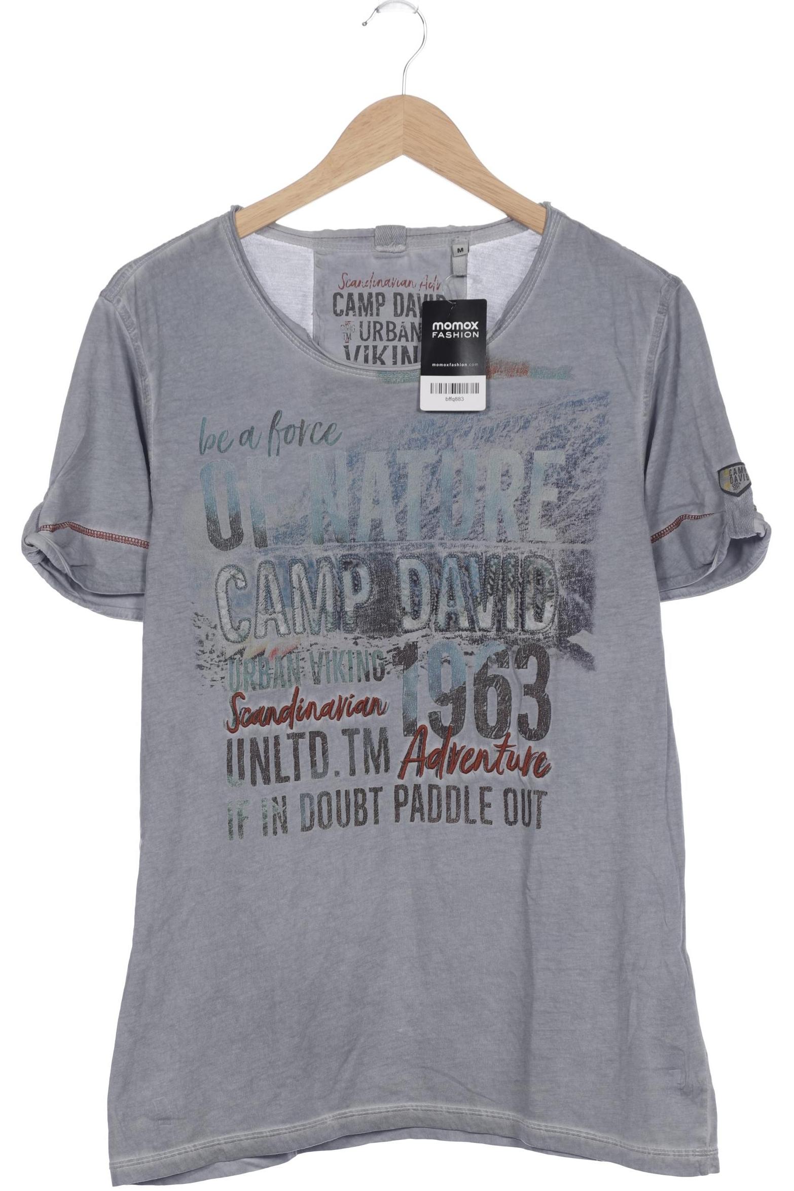 

Camp David Herren T-Shirt, hellblau, Gr. 48