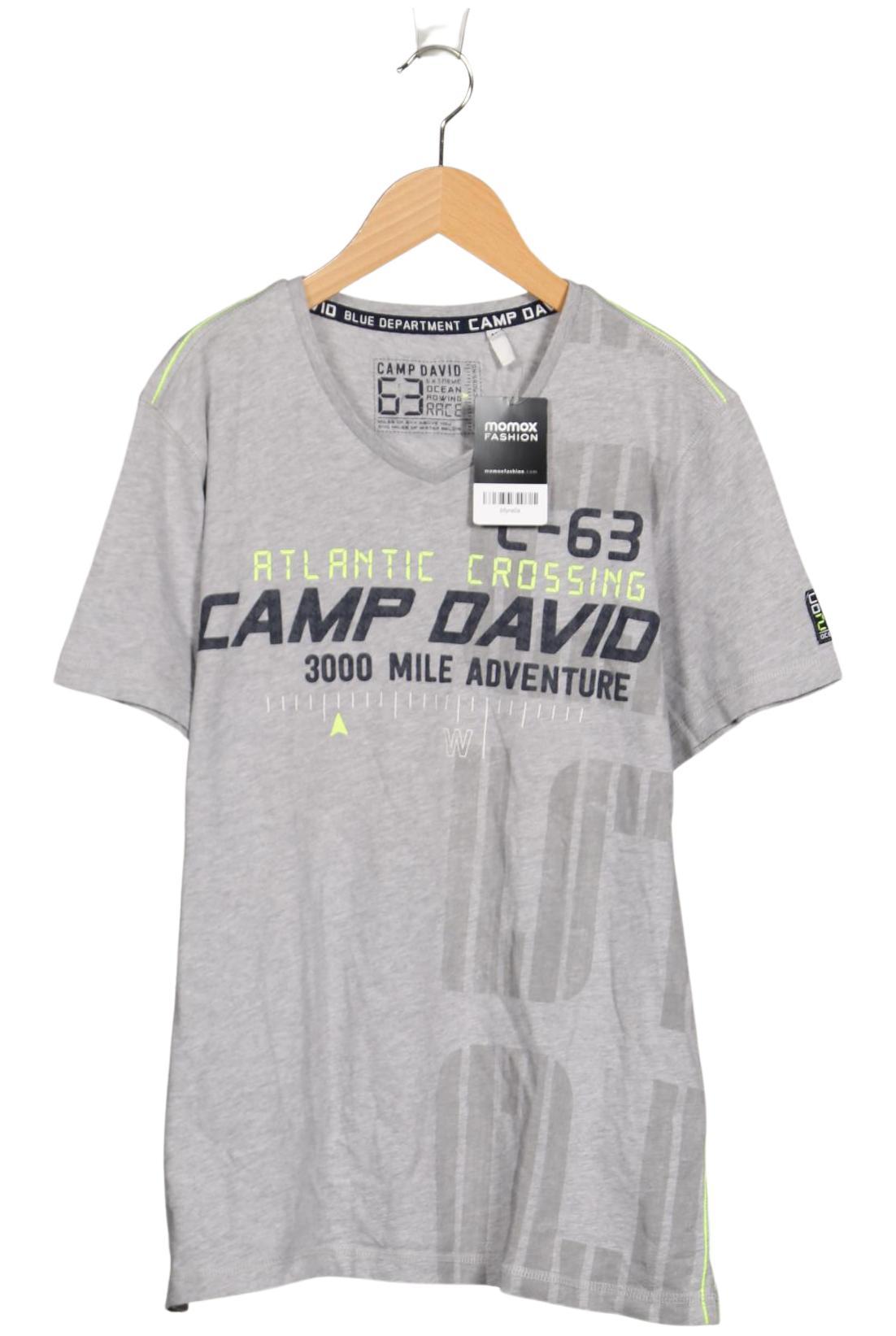 

Camp David Herren T-Shirt, grau, Gr. 48