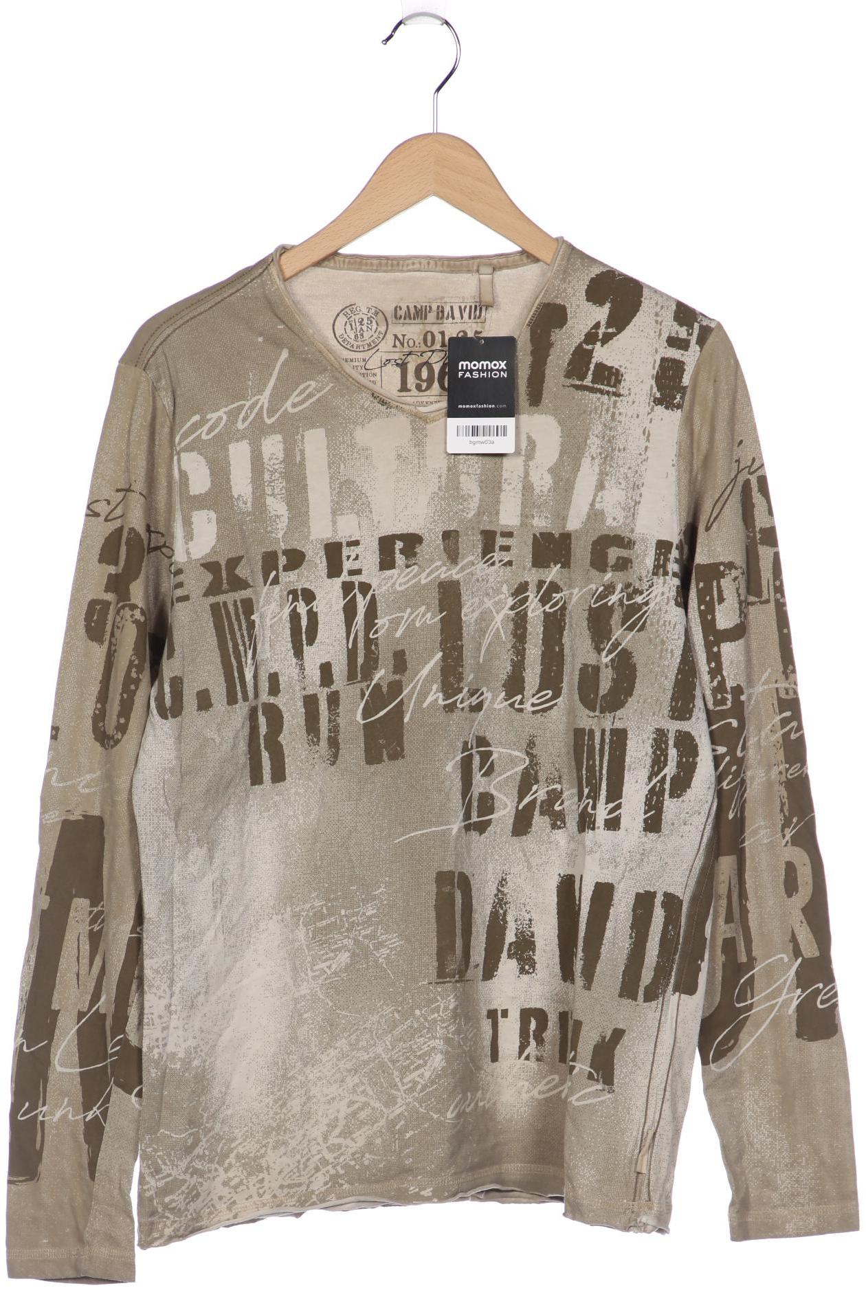 

Camp David Herren Langarmshirt, beige