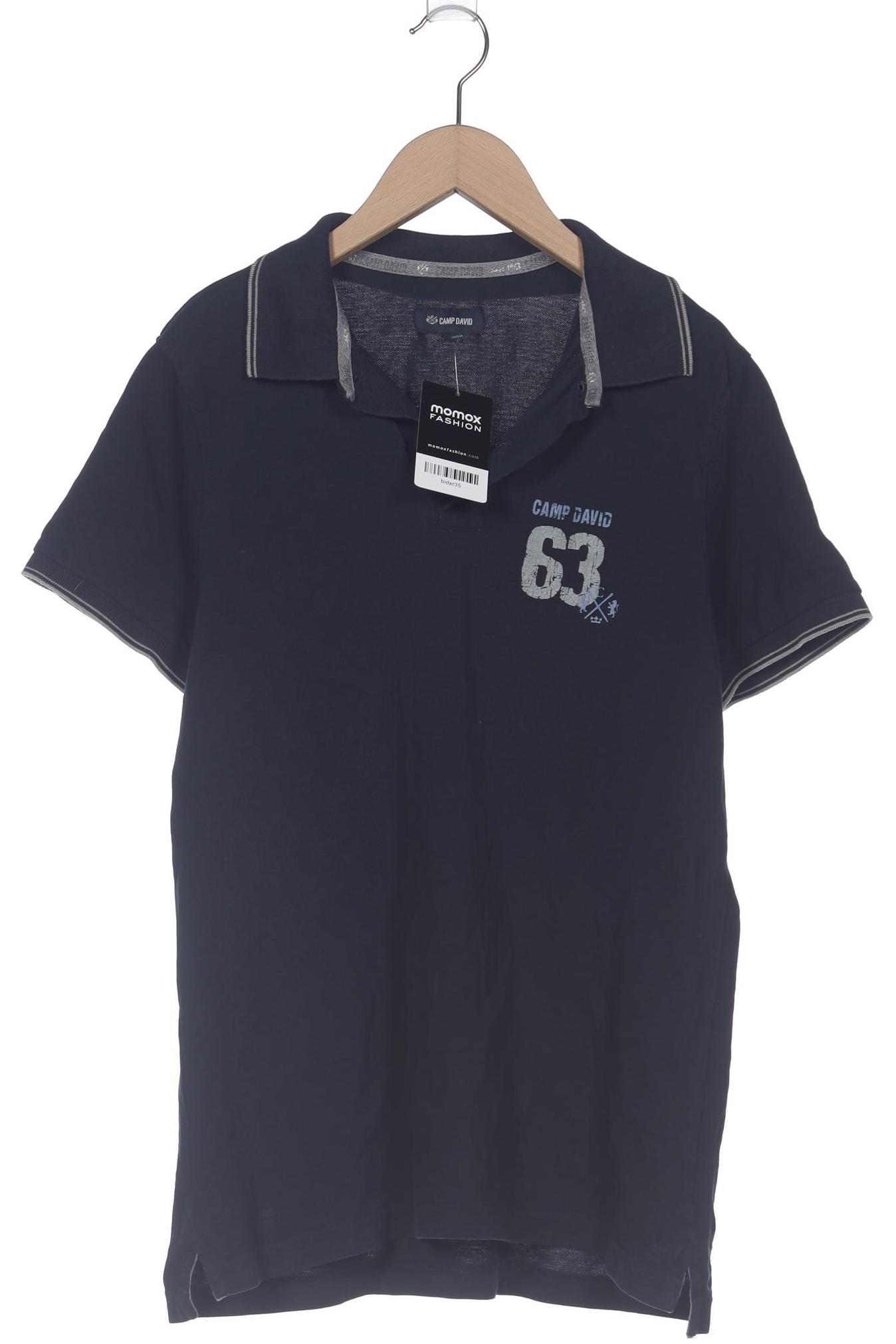 

Camp David Herren Poloshirt, marineblau, Gr. 48