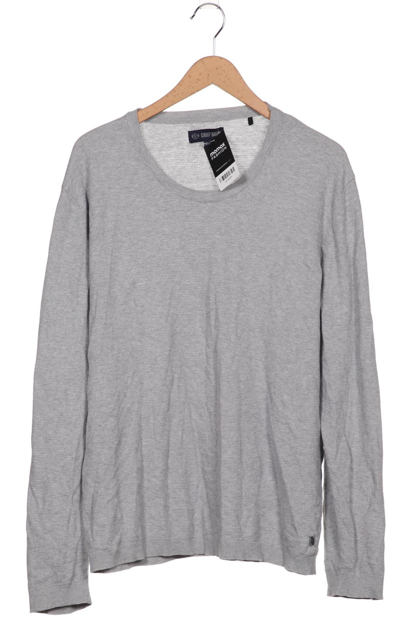 

Camp David Herren Langarmshirt, grau