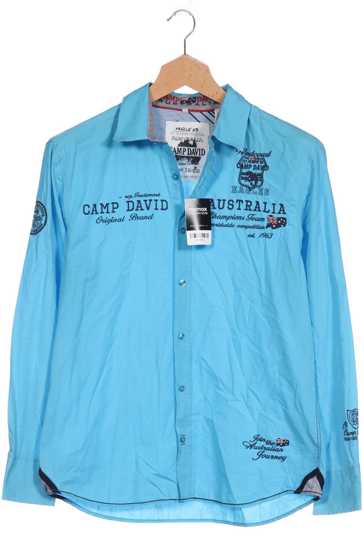 

Camp David Herren Hemd, blau, Gr. 56