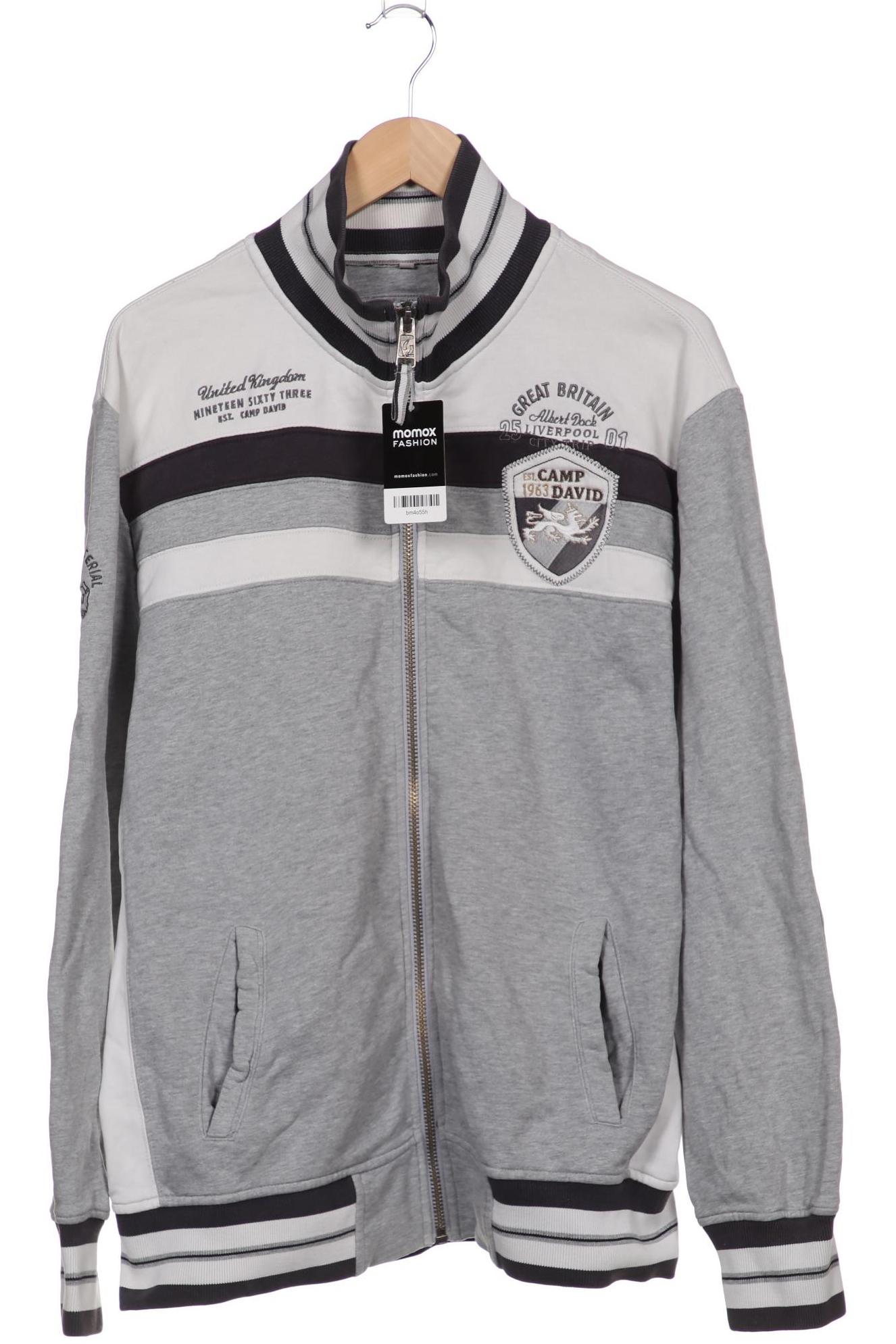 

Camp David Herren Sweatshirt, grau