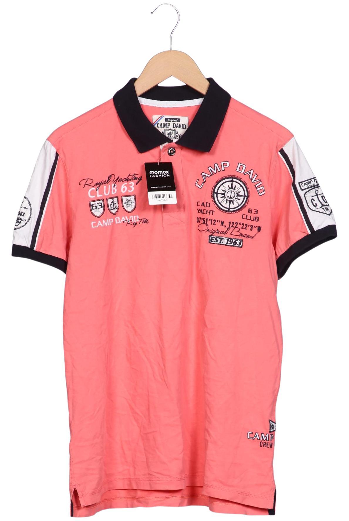 

Camp David Herren Poloshirt, pink, Gr. 52