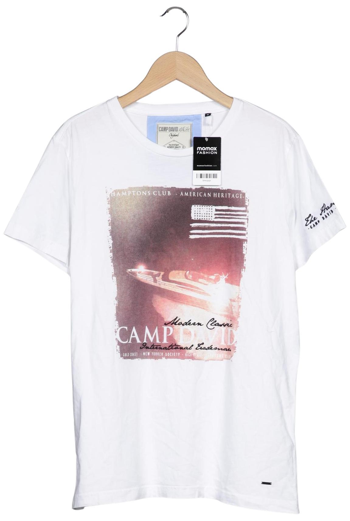 

Camp David Herren T-Shirt, weiß, Gr. 48
