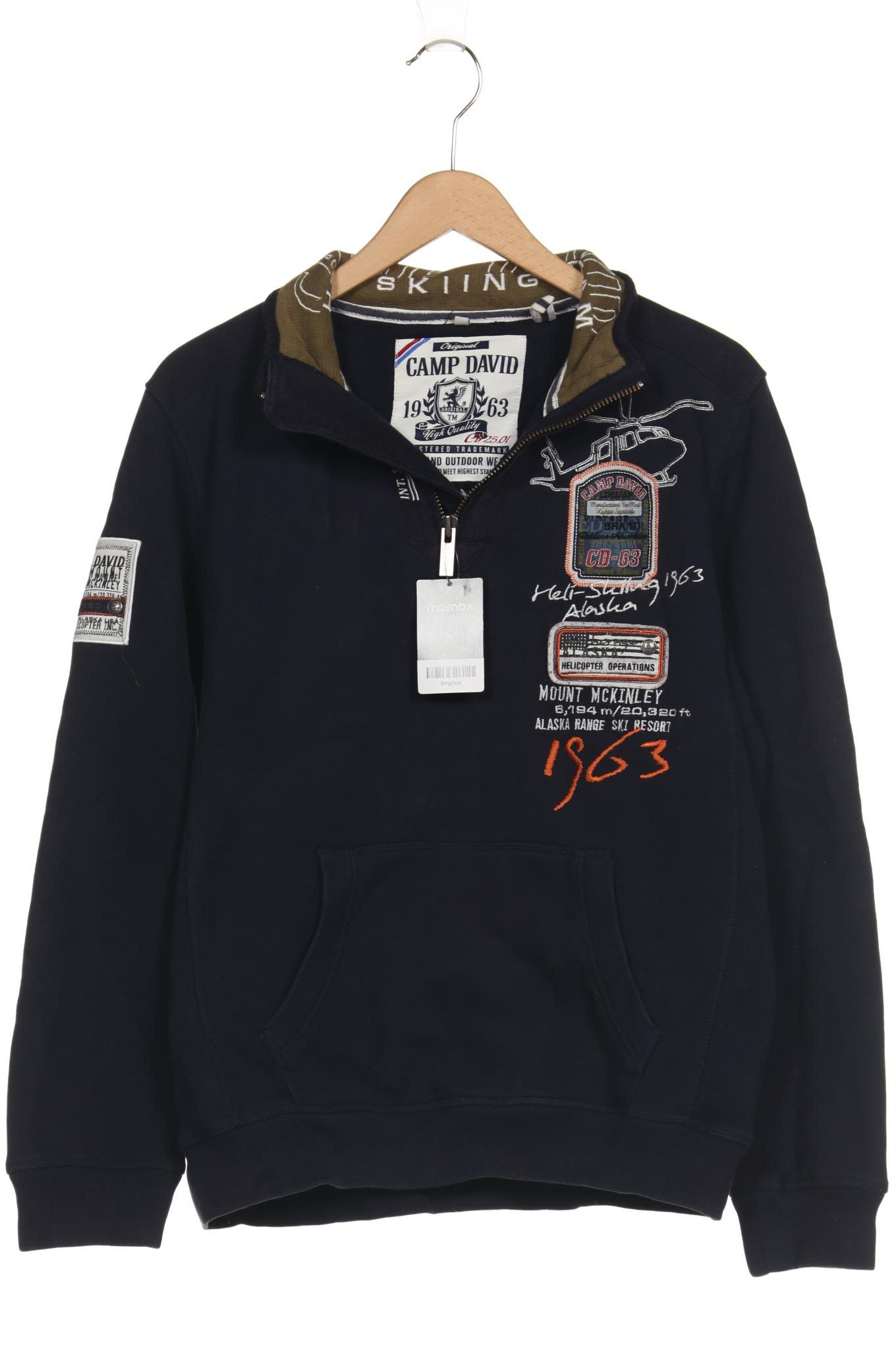 

Camp David Herren Sweatshirt, marineblau