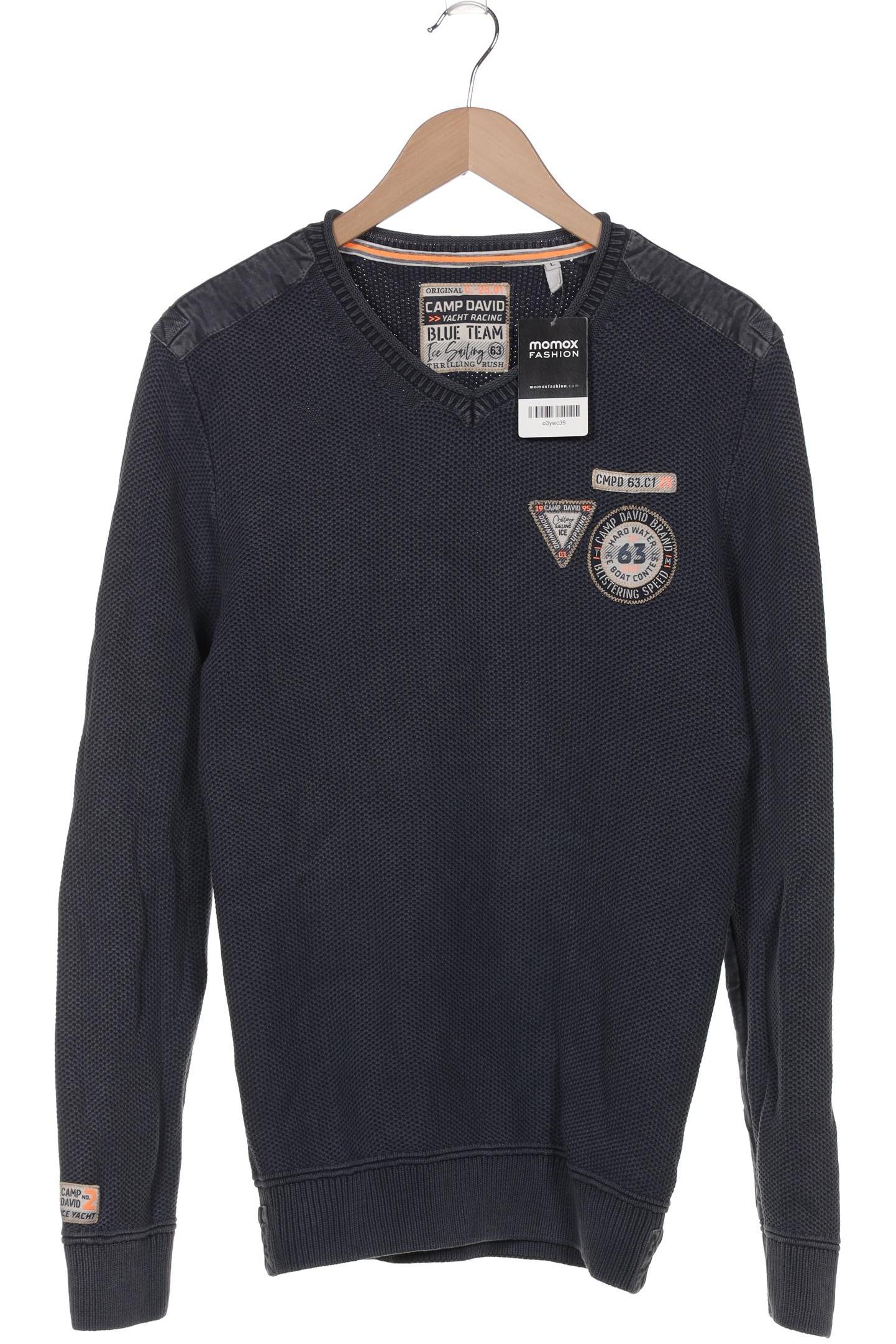 

Camp David Herren Pullover, marineblau, Gr. 52