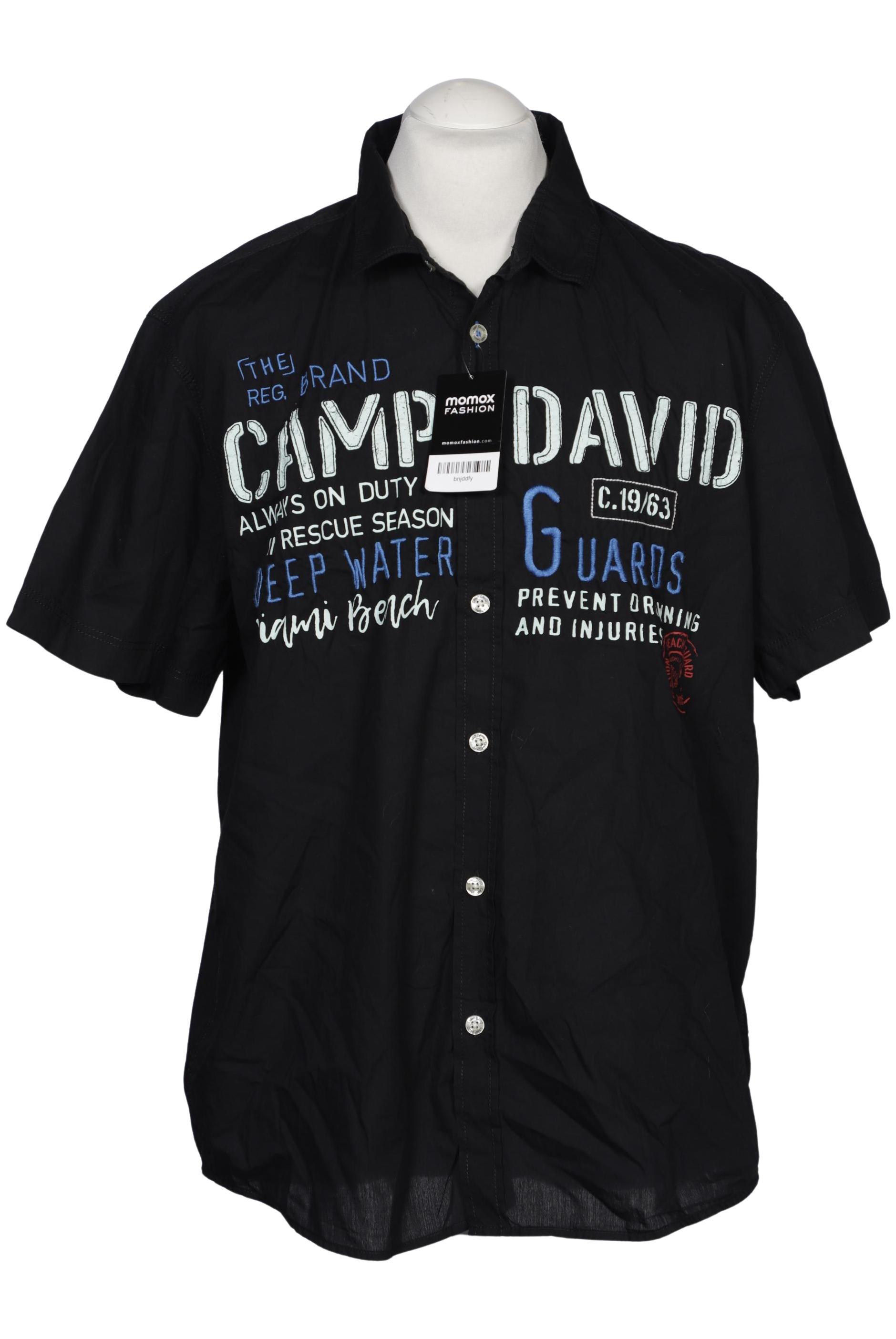 

Camp David Herren Hemd, schwarz, Gr. 54