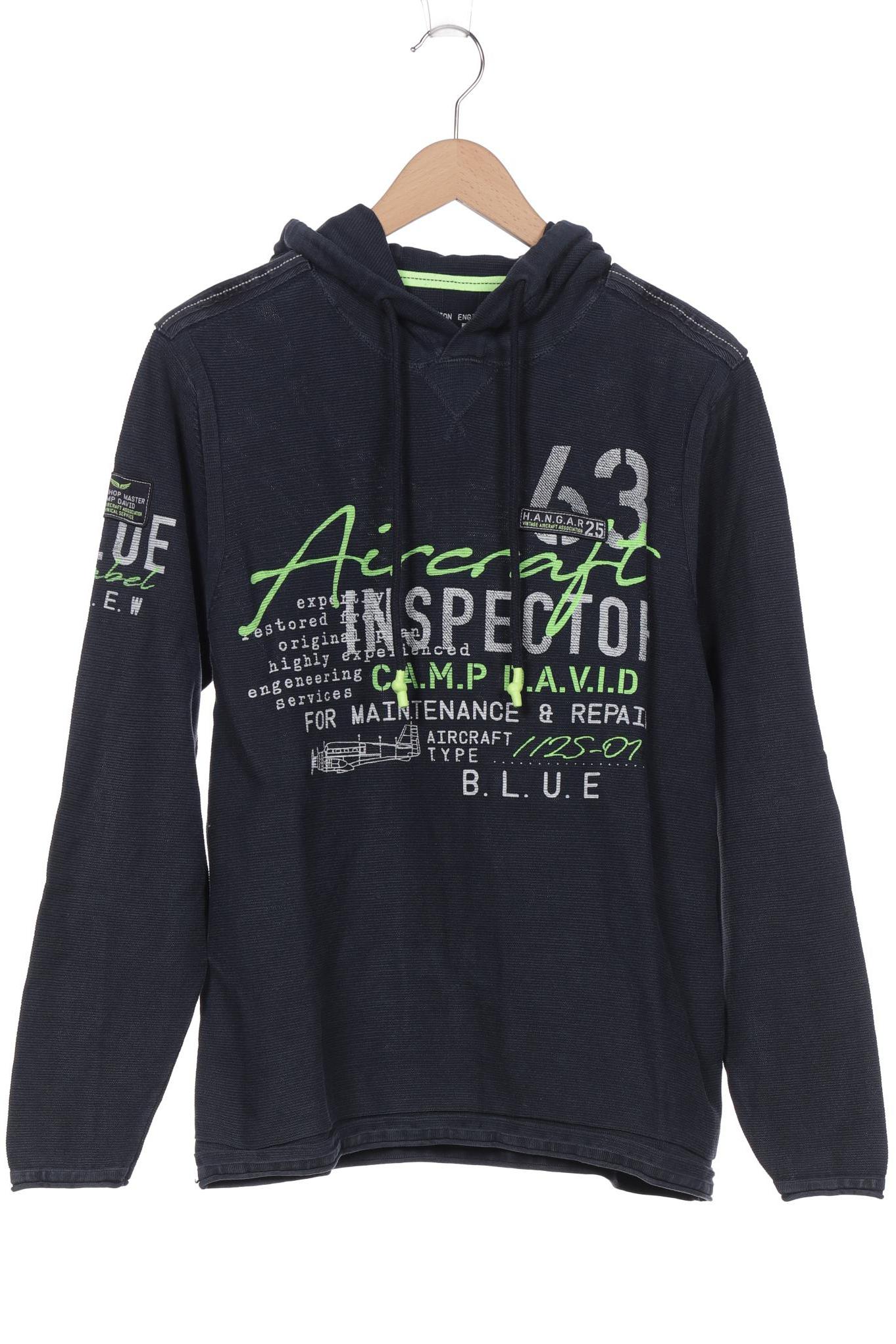 

Camp David Herren Kapuzenpullover, marineblau