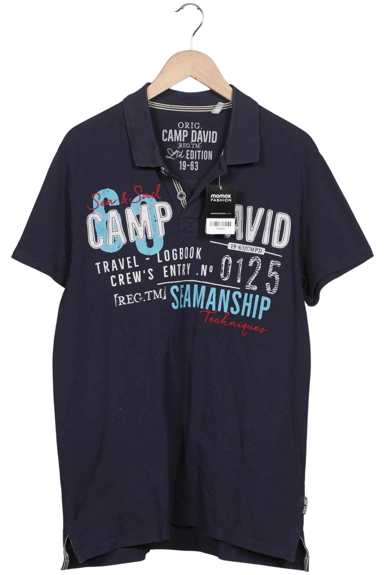 

Camp David Herren Poloshirt, marineblau, Gr. 54