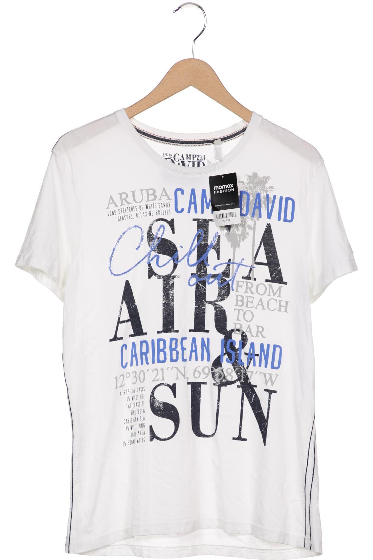 

Camp David Herren T-Shirt, weiß