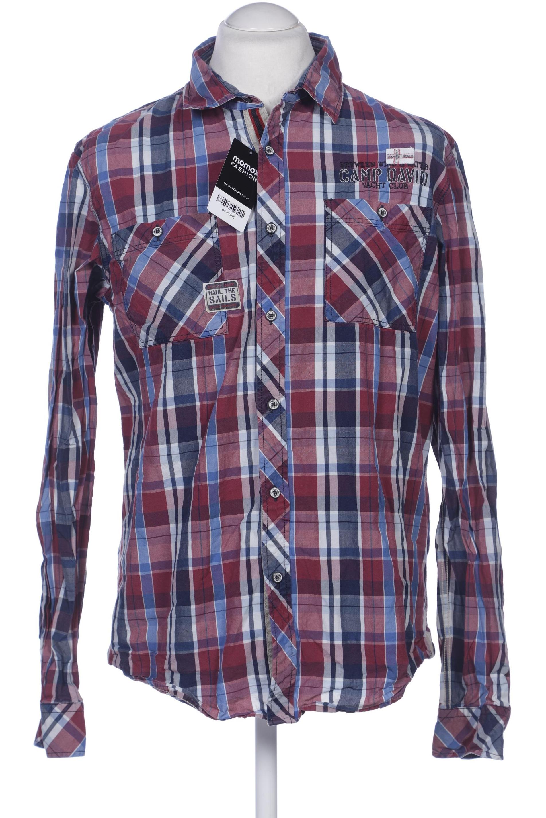 

Camp David Herren Hemd, bordeaux, Gr. 48