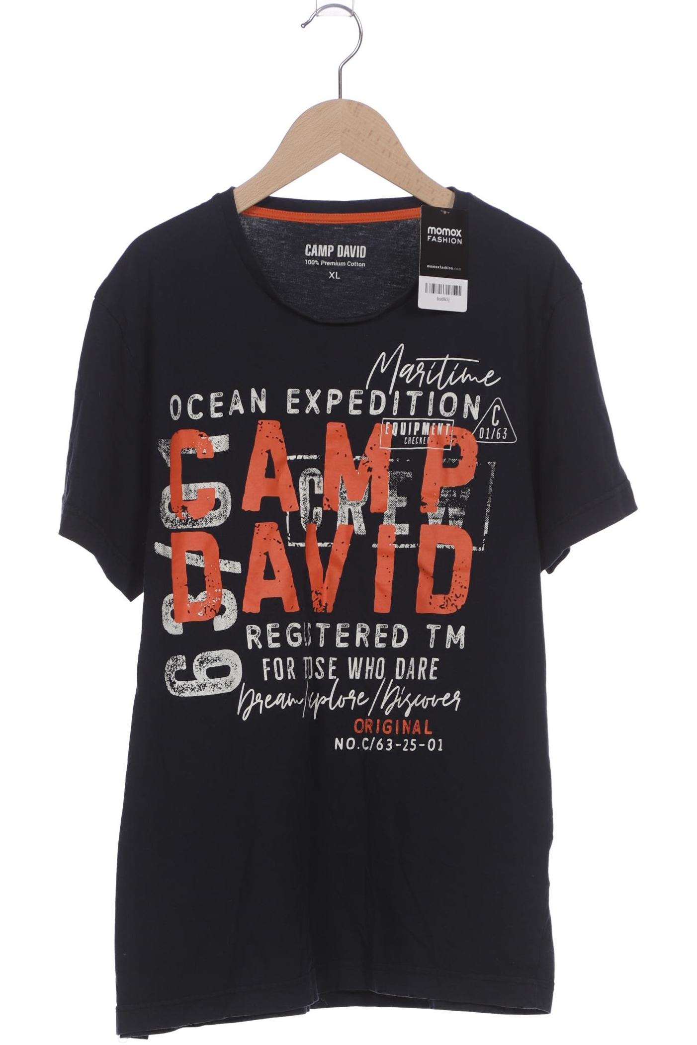 Thumbnail - Camp David Herren T-Shirt, marineblau, Gr. 54