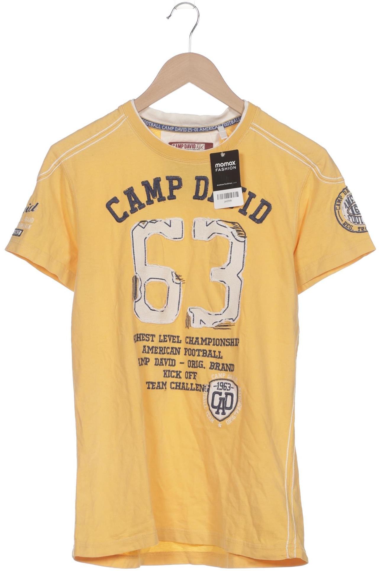 

Camp David Herren T-Shirt, gelb, Gr. 46