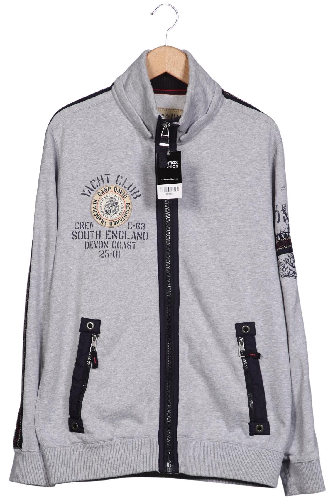 

Camp David Herren Sweatshirt, grau, Gr. 52