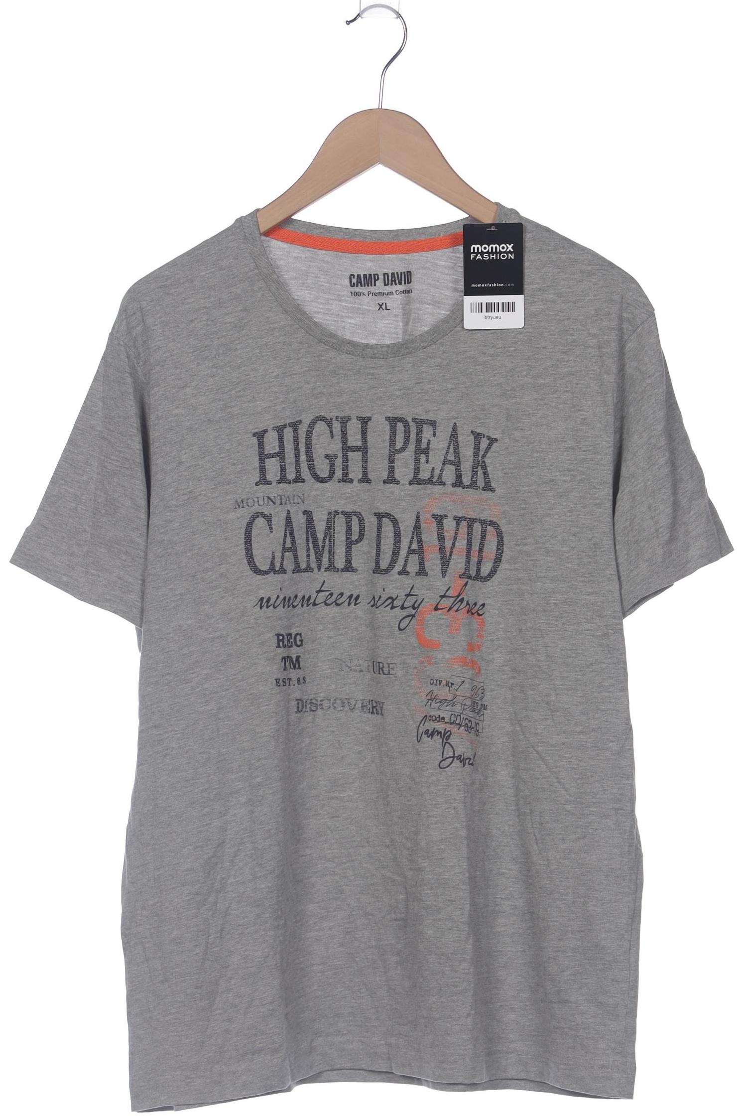 

Camp David Herren T-Shirt, grau, Gr. 54