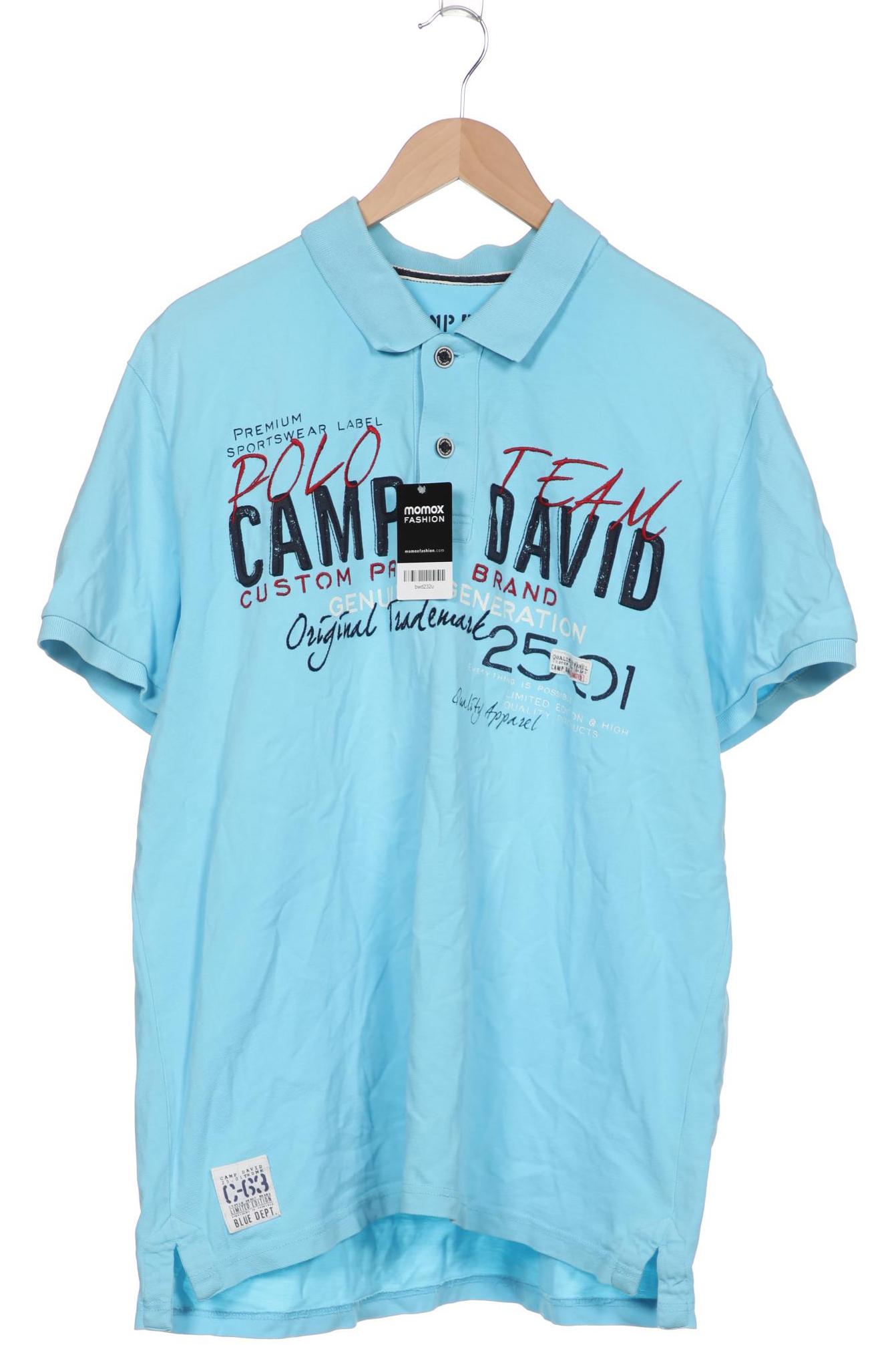 

Camp David Herren Poloshirt, blau