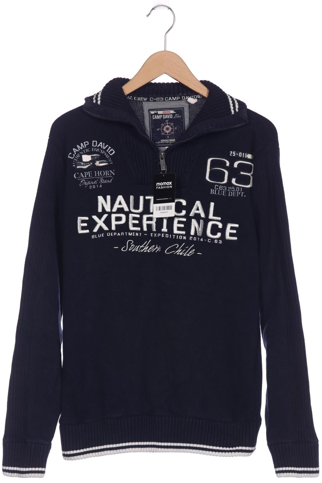 

Camp David Herren Pullover, marineblau, Gr. 54