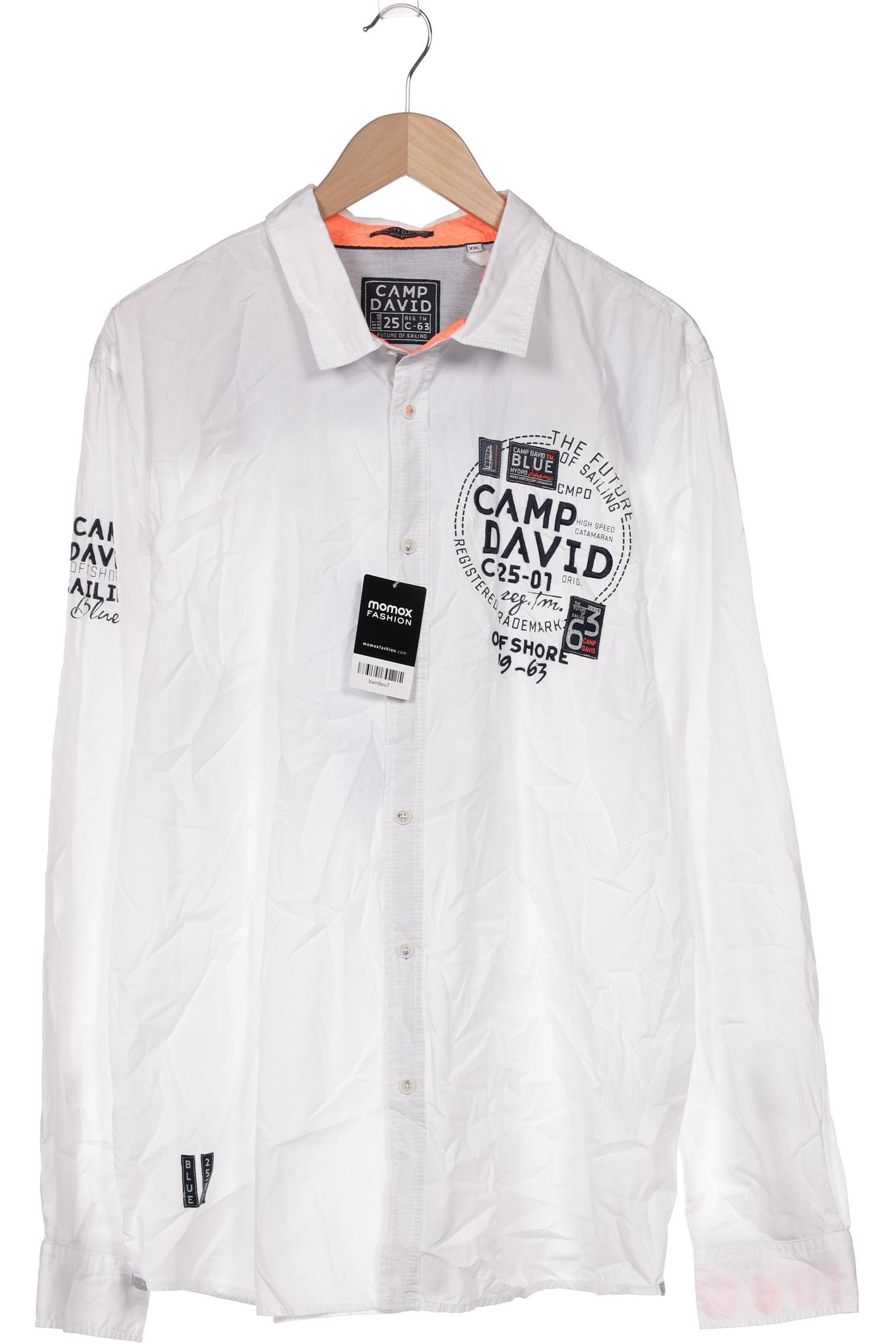 

Camp David Herren Hemd, weiß, Gr. 56