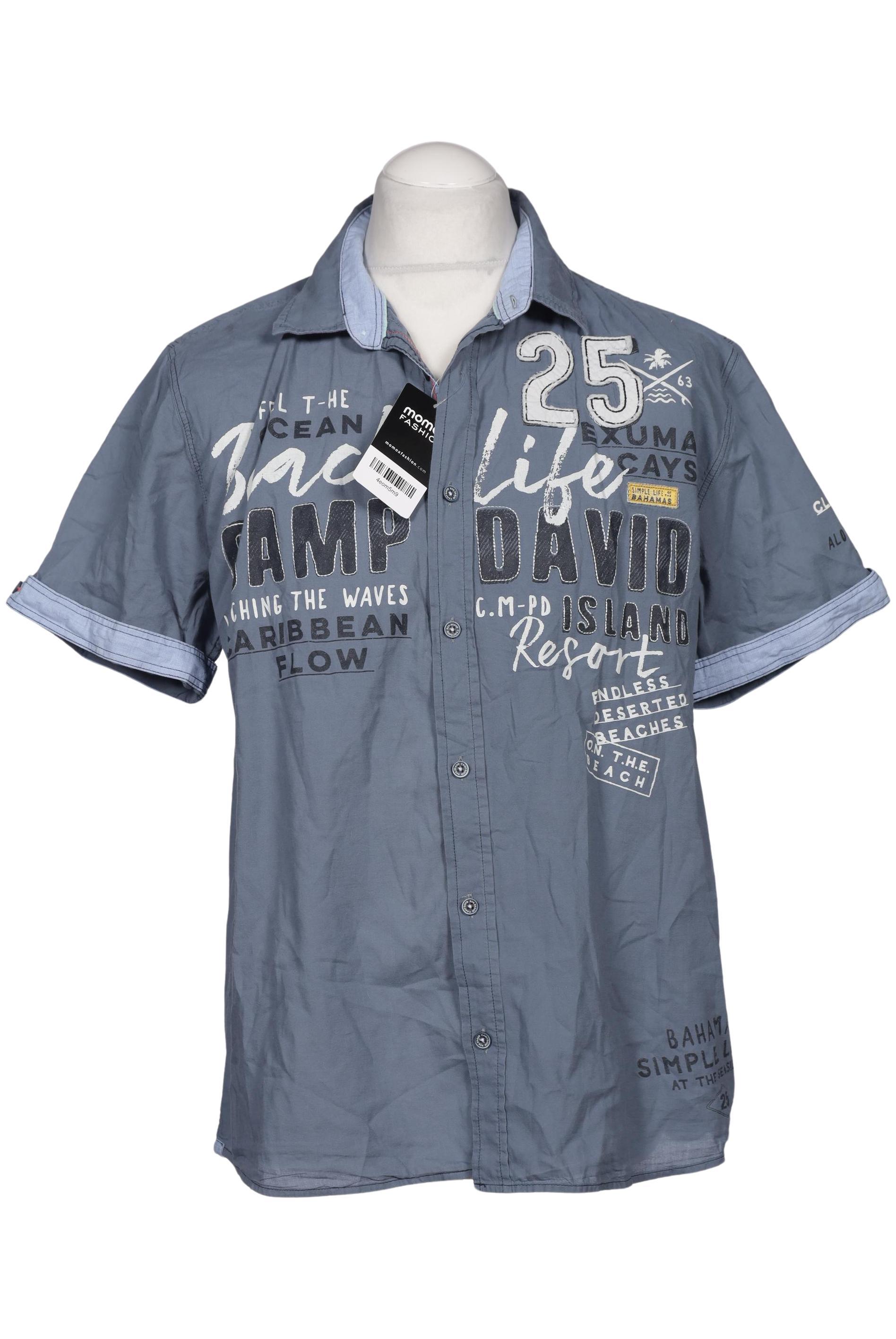 

Camp David Herren Hemd, marineblau, Gr. 52