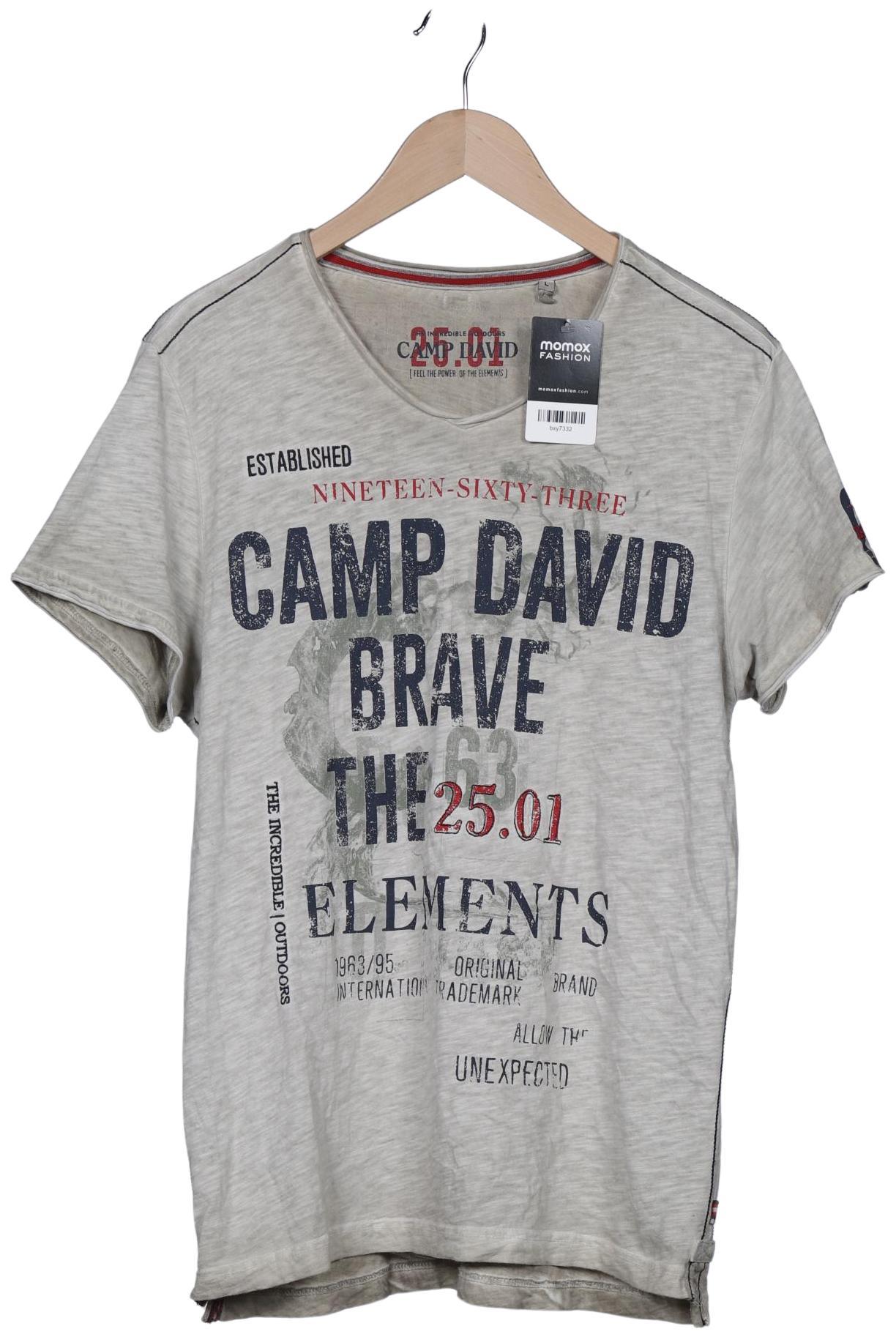

Camp David Herren T-Shirt, beige, Gr. 52