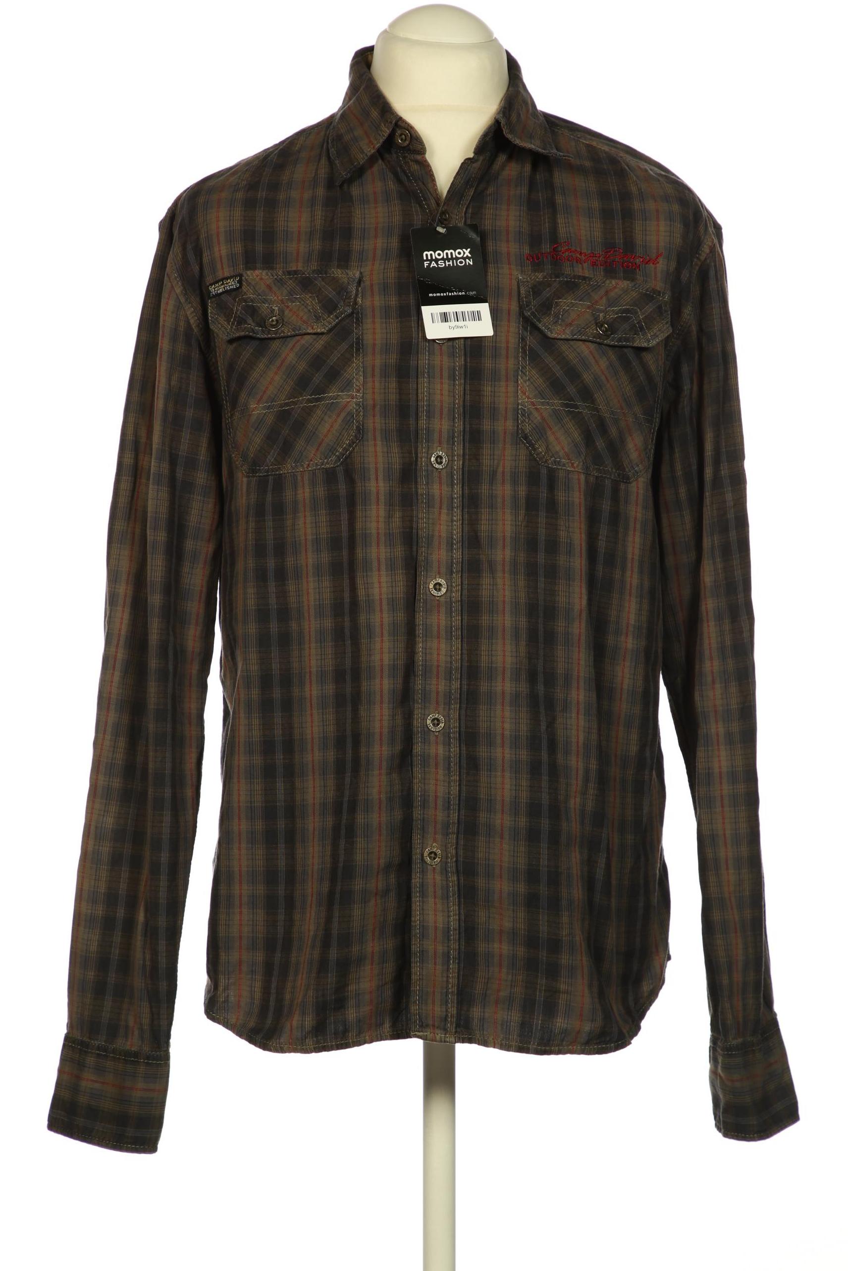 

Camp David Herren Hemd, marineblau