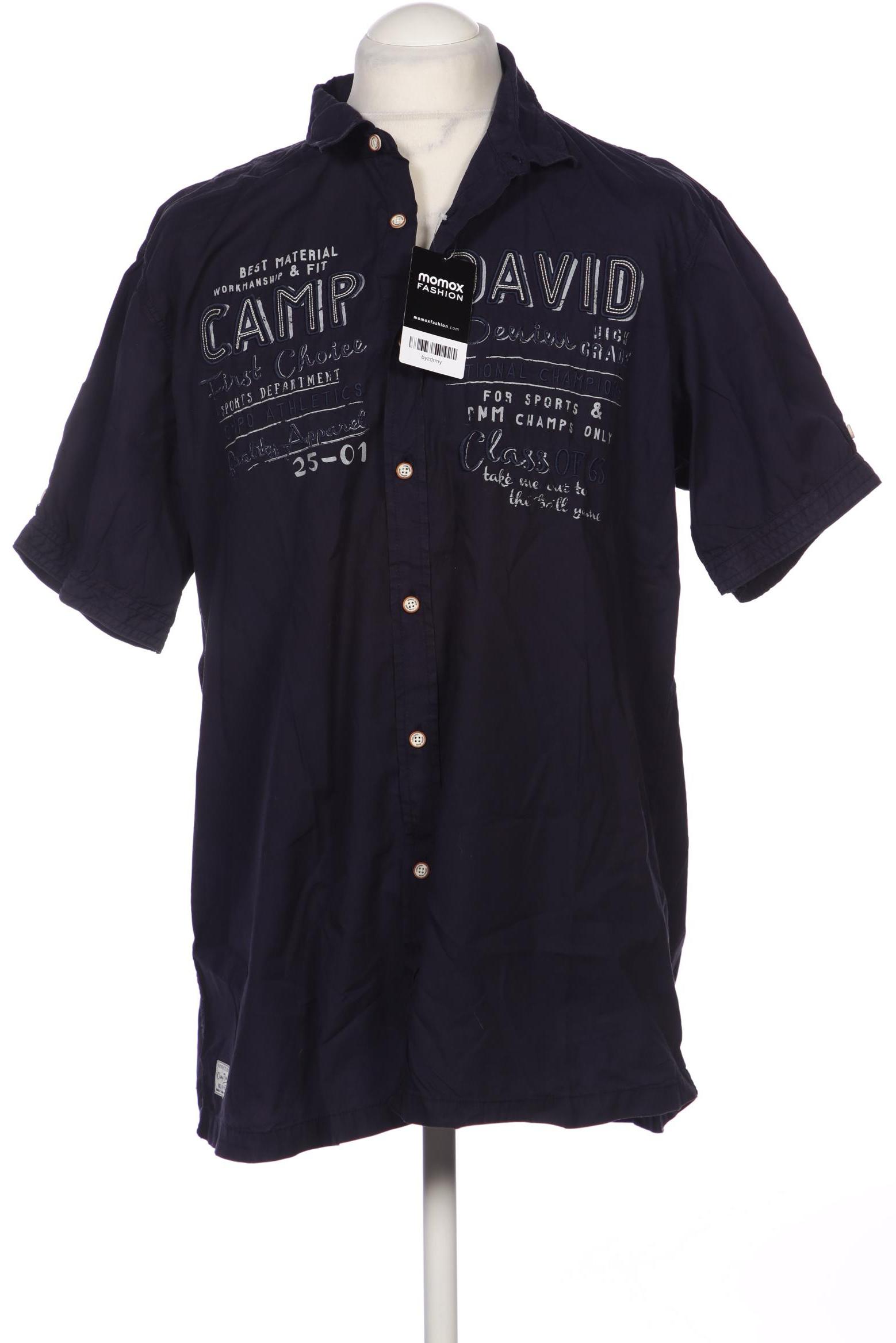 

Camp David Herren Hemd, marineblau
