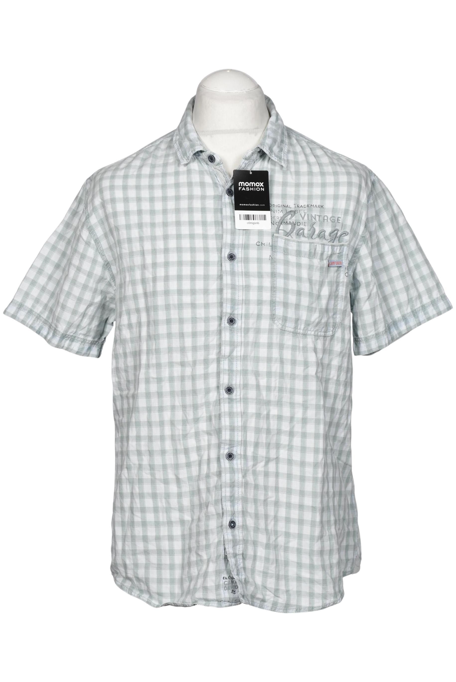 

Camp David Herren Hemd, hellblau, Gr. 48