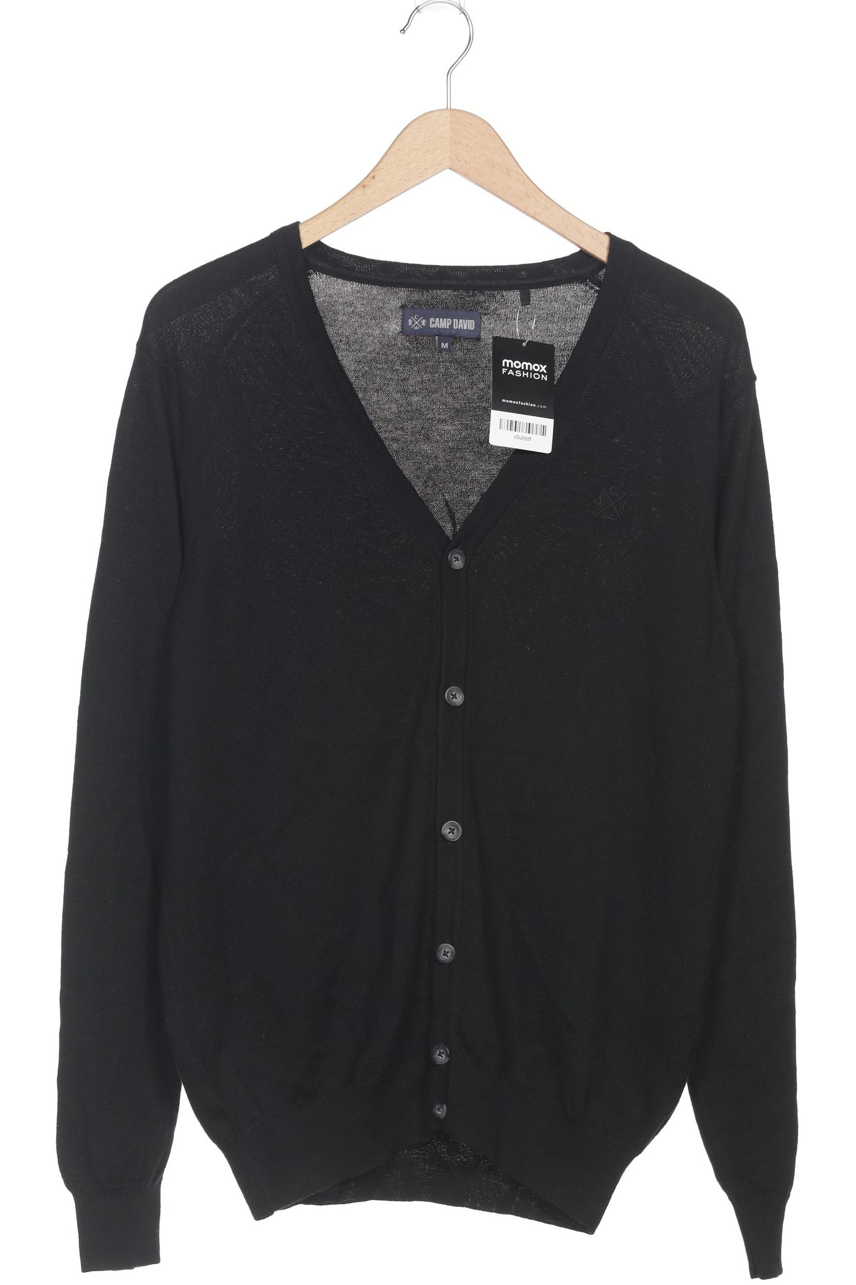 

Camp David Herren Strickjacke, schwarz, Gr. 48