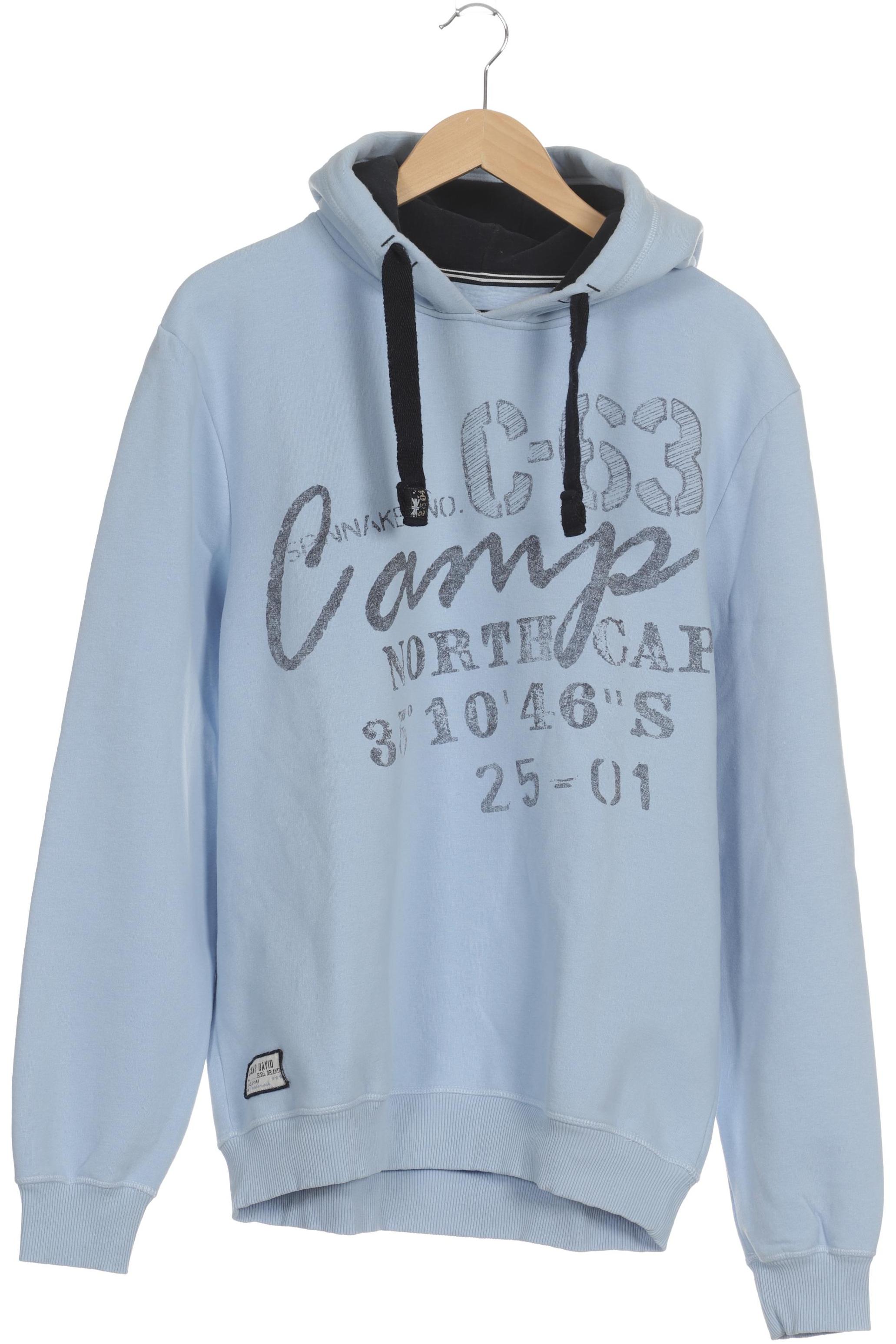 

Camp David Herren Kapuzenpullover, blau, Gr. 52