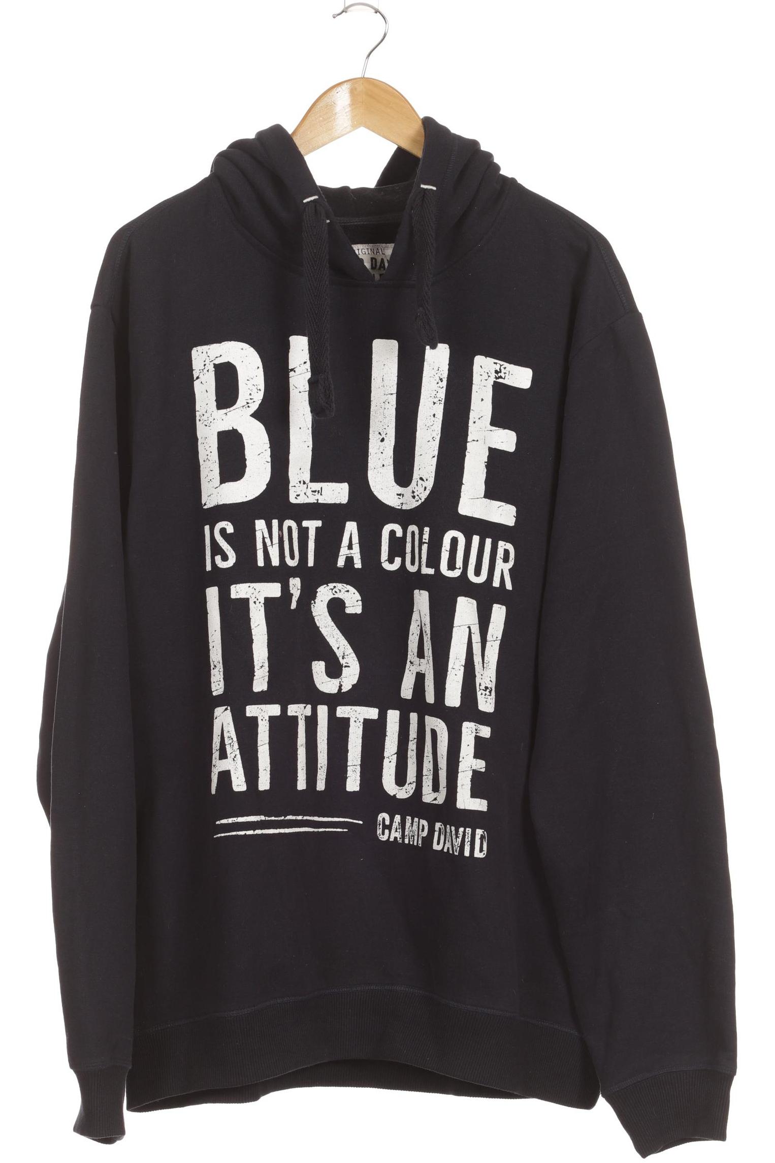 

Camp David Herren Kapuzenpullover, blau, Gr.