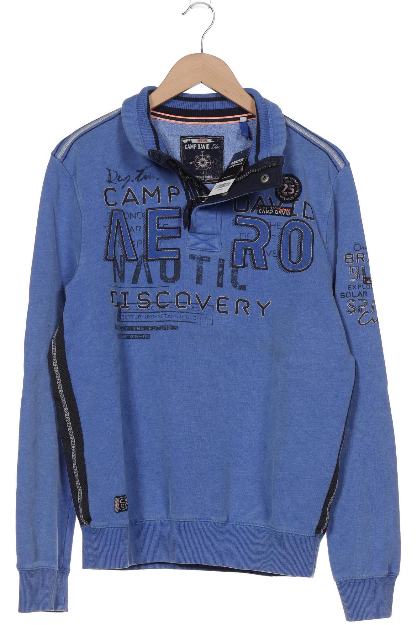 

Camp David Herren Sweatshirt, blau