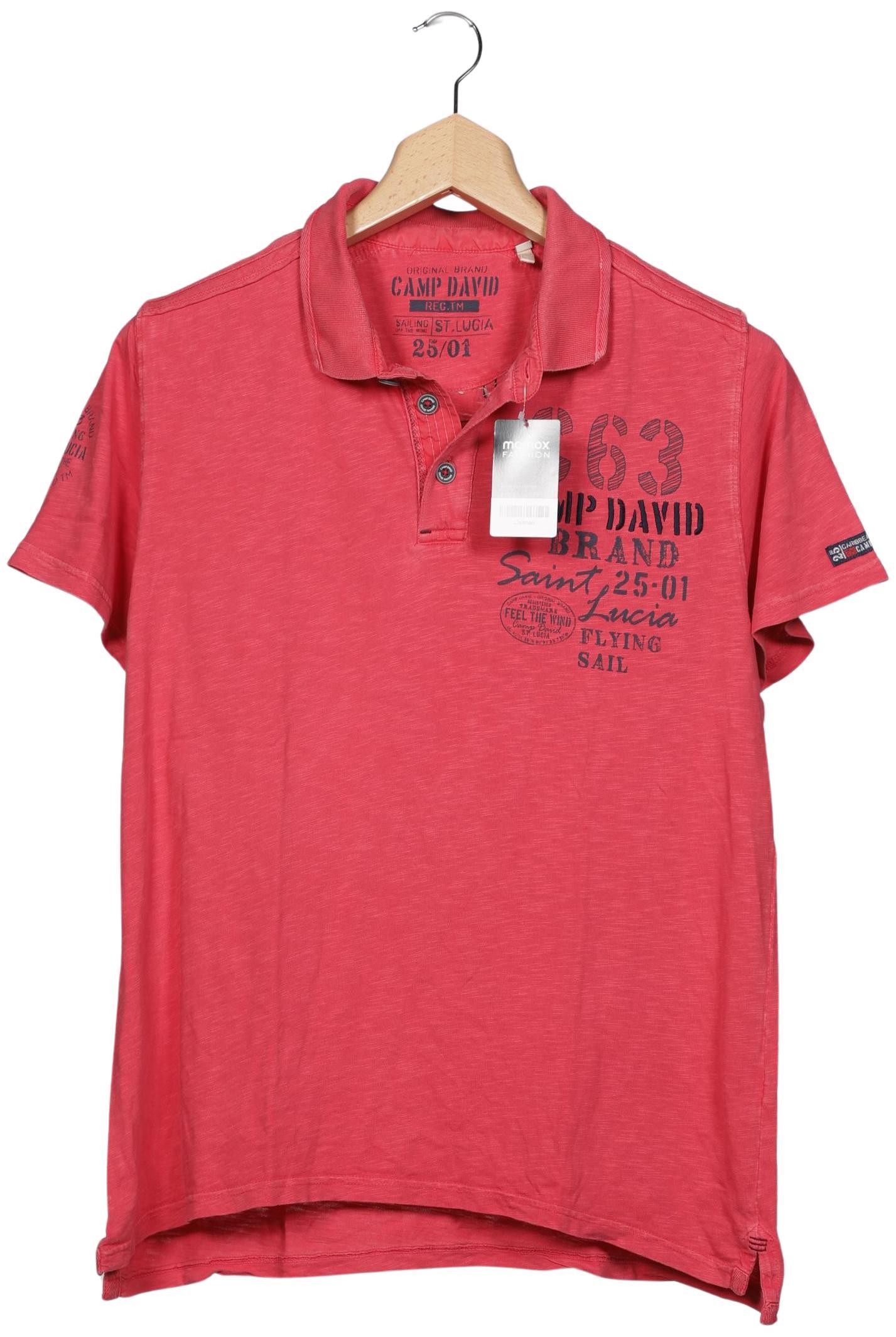 

Camp David Herren Poloshirt, rot, Gr. 56
