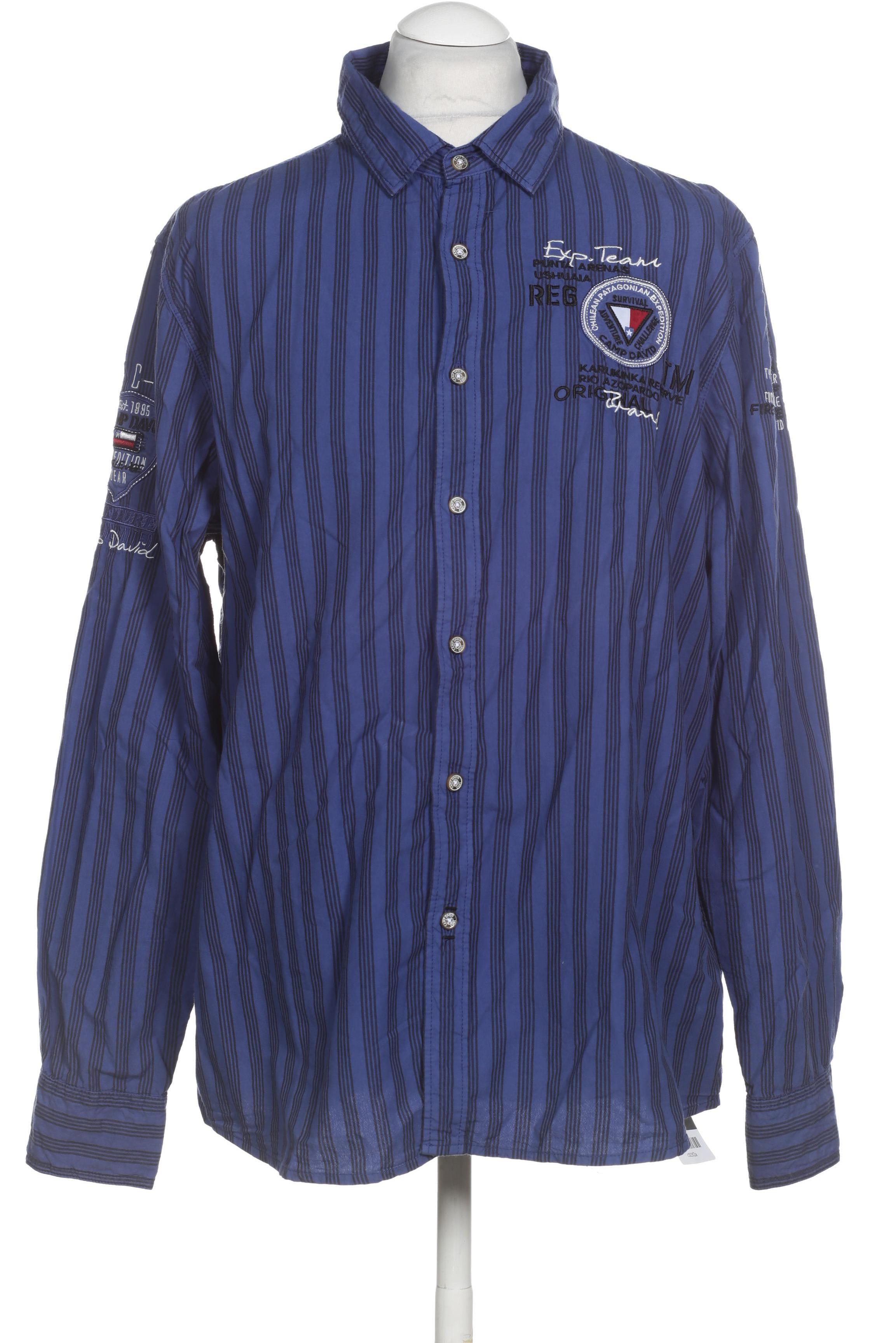 

Camp David Herren Hemd, blau, Gr.