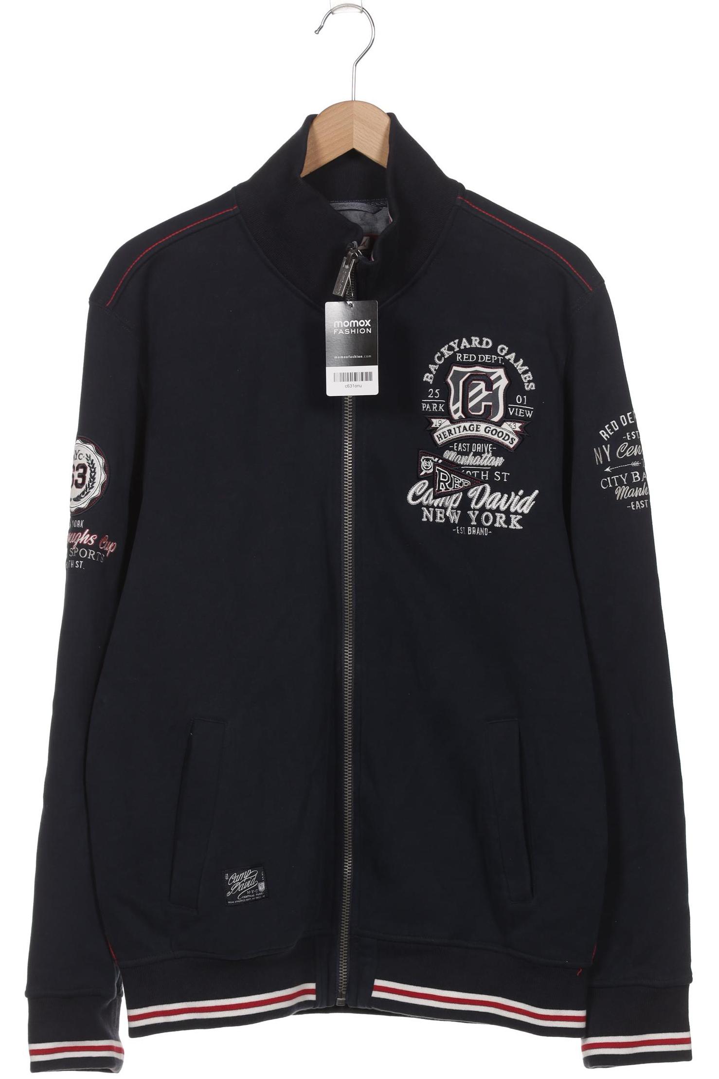 

Camp David Herren Sweatshirt, marineblau, Gr. 54
