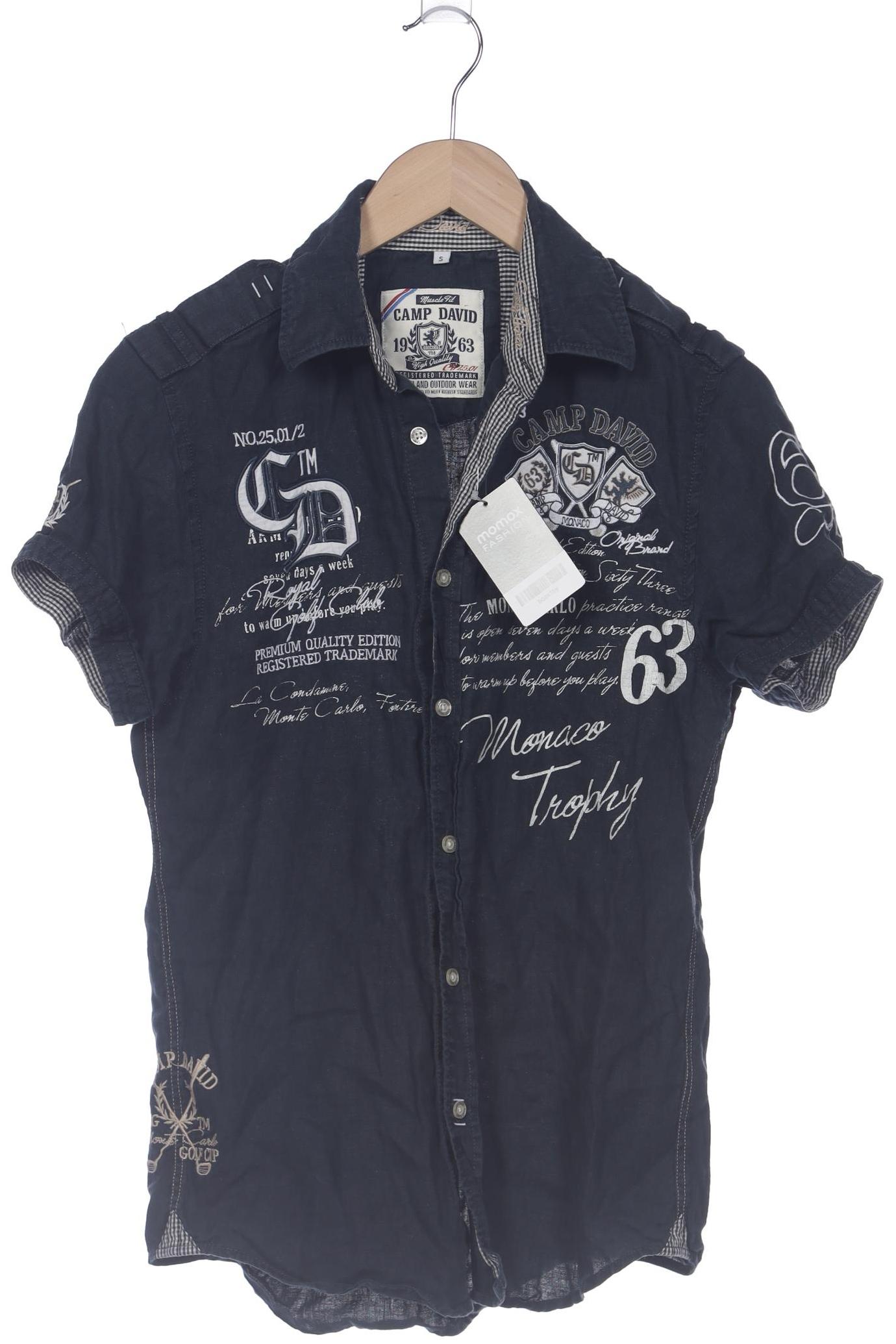 

Camp David Herren Hemd, marineblau, Gr. 46