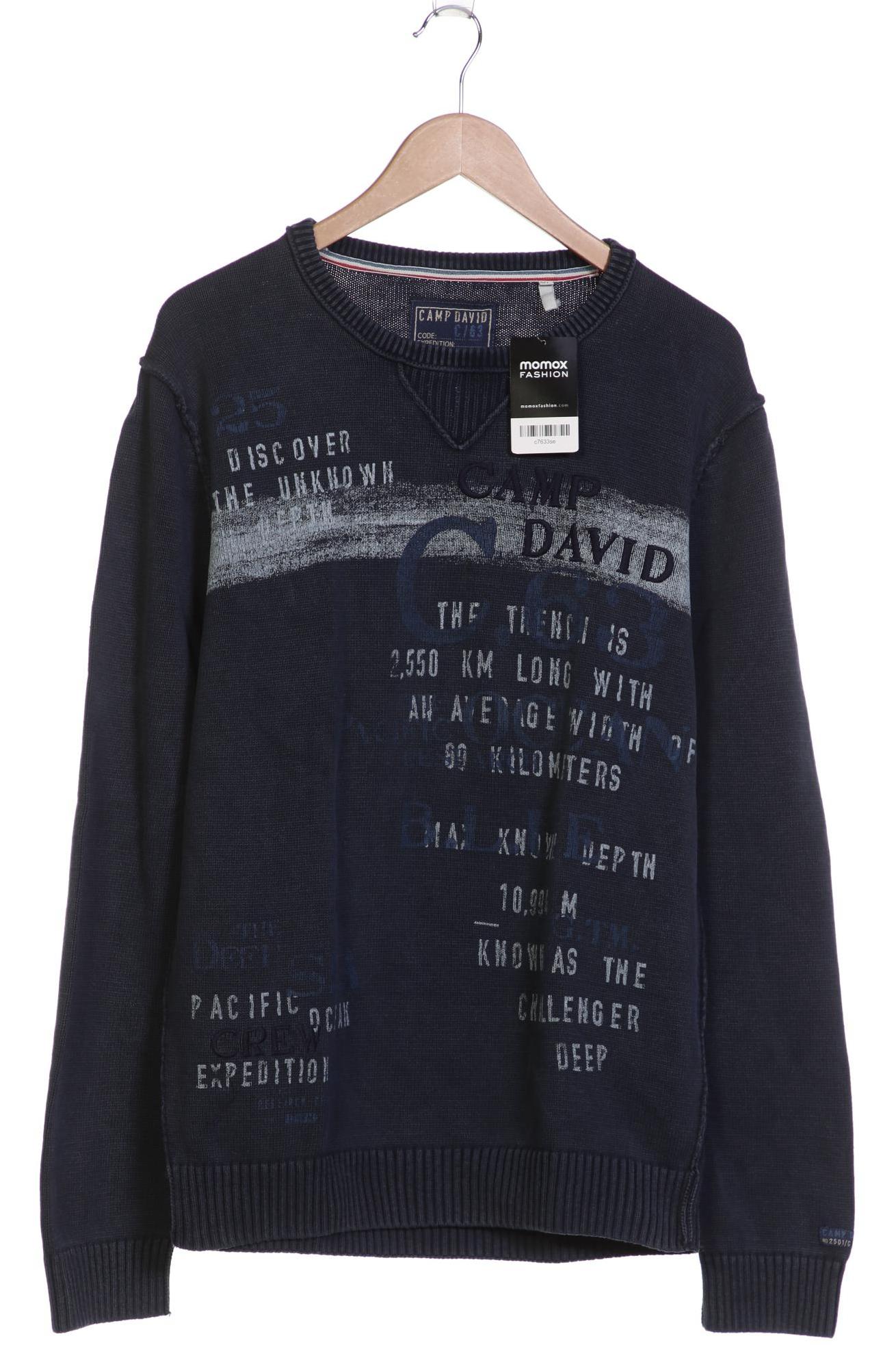 

Camp David Herren Pullover, marineblau, Gr. 54