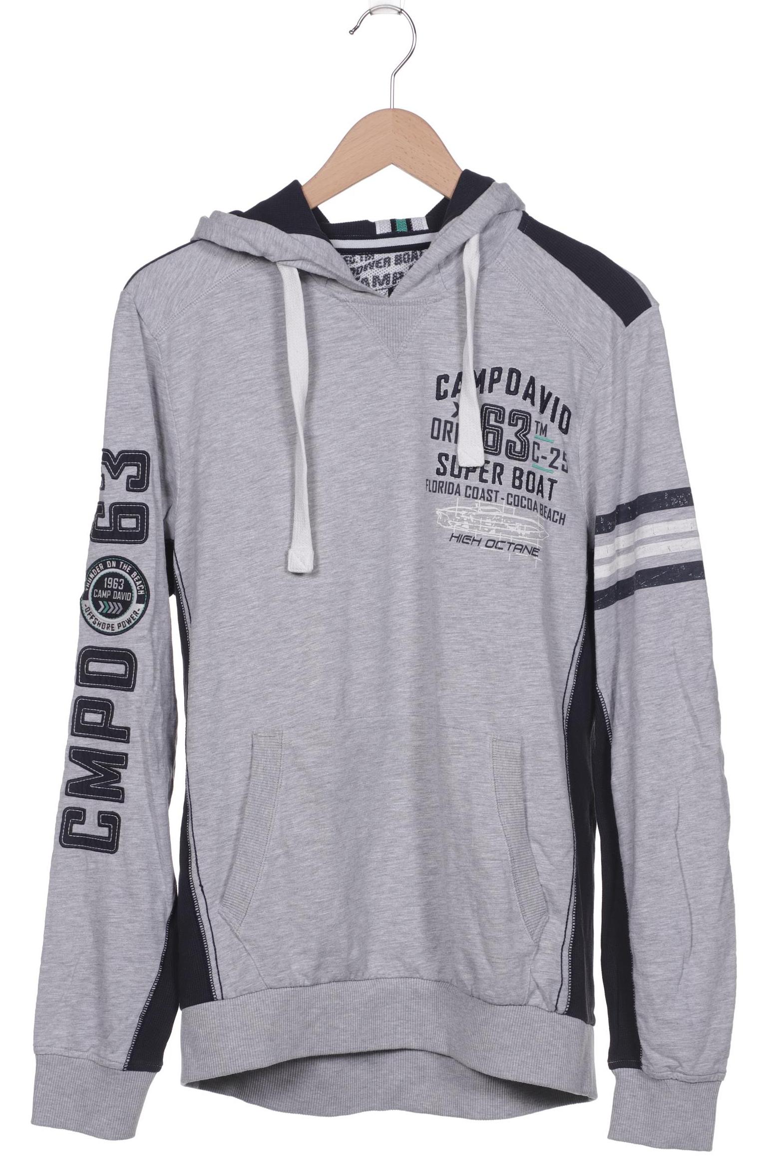 

Camp David Herren Kapuzenpullover, grau