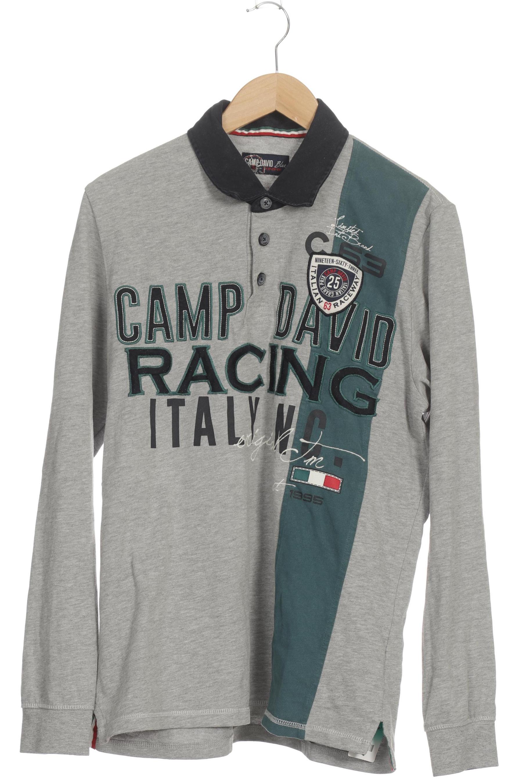 Thumbnail - Camp David Herren Sweatshirt, grau, Gr.