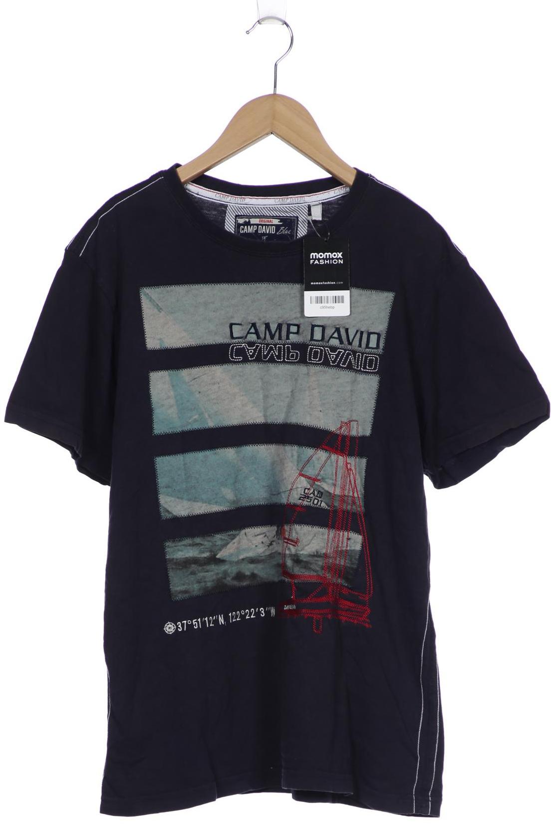

Camp David Herren T-Shirt, marineblau