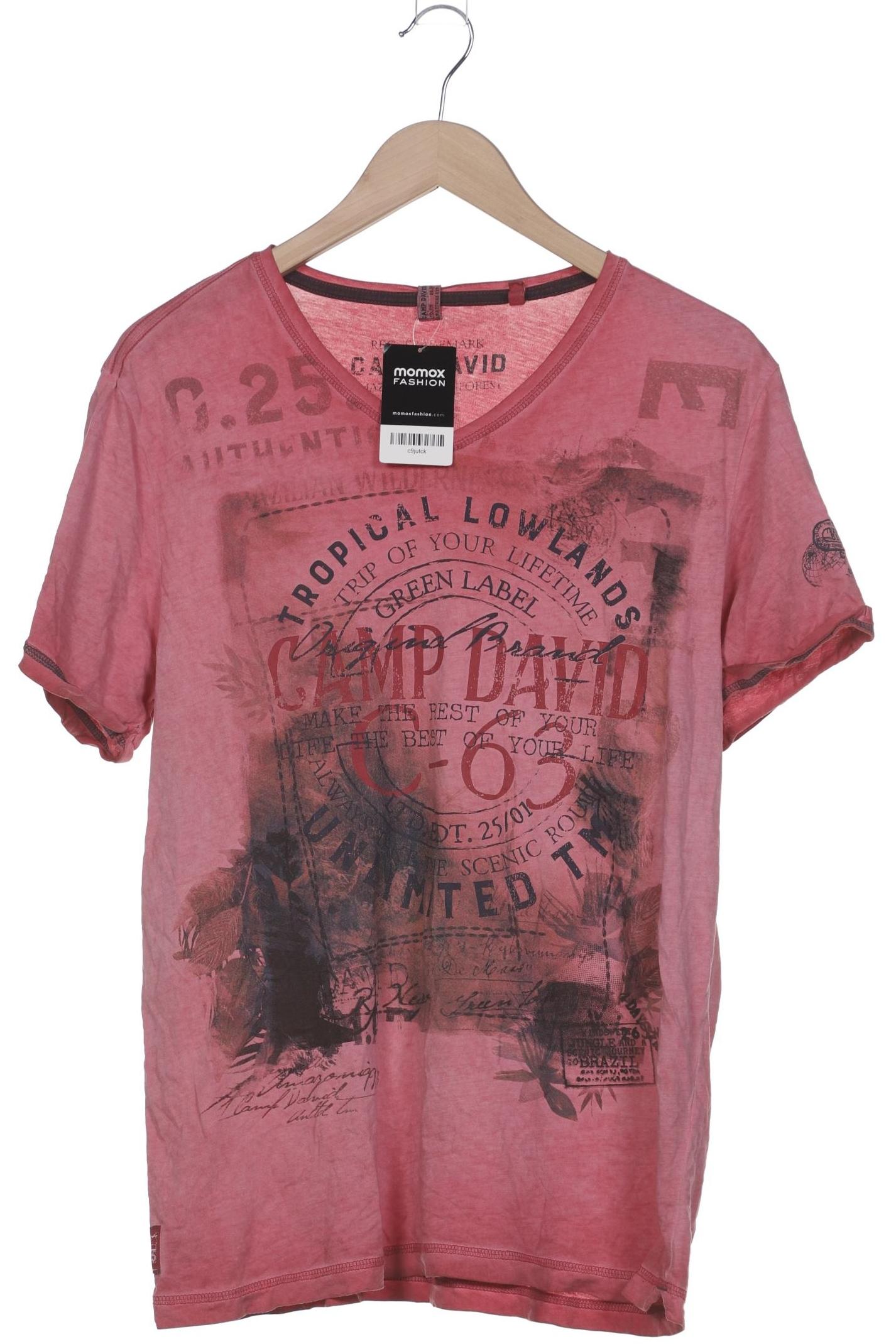 

Camp David Herren T-Shirt, pink, Gr. 52
