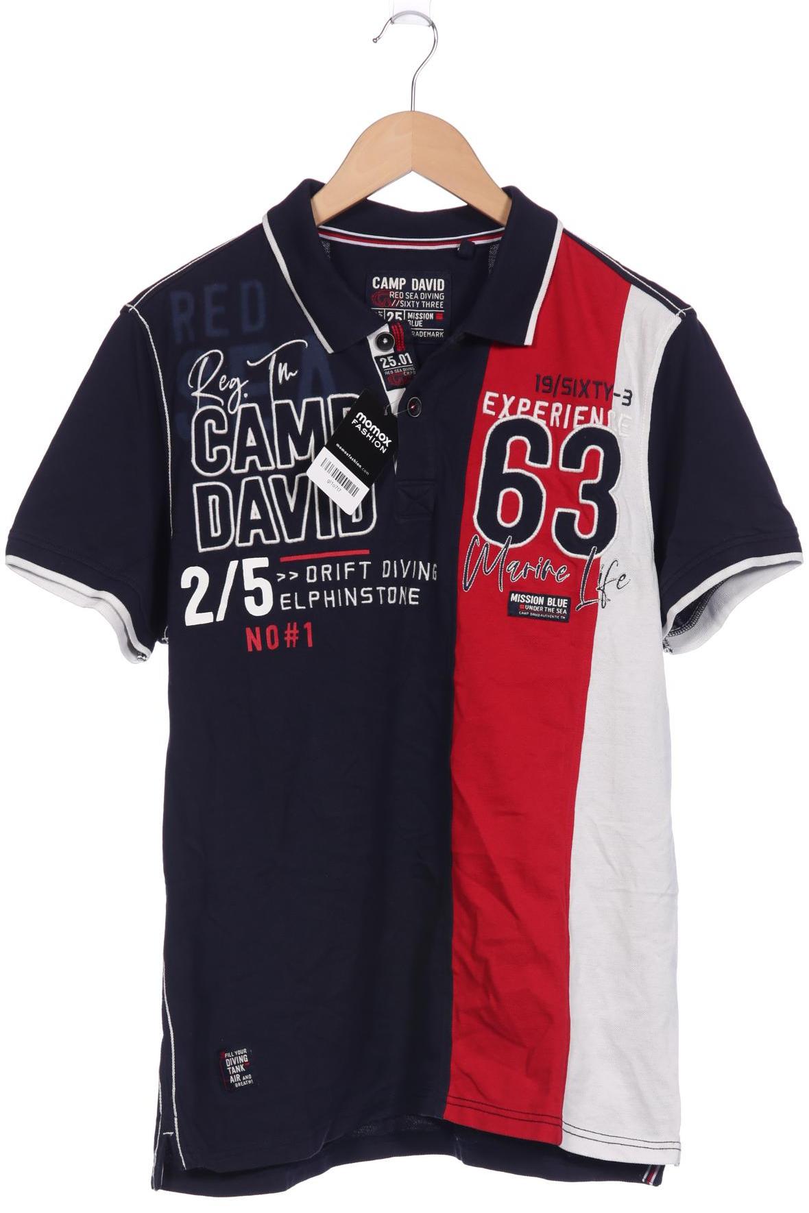 

Camp David Herren Poloshirt, mehrfarbig, Gr. 52