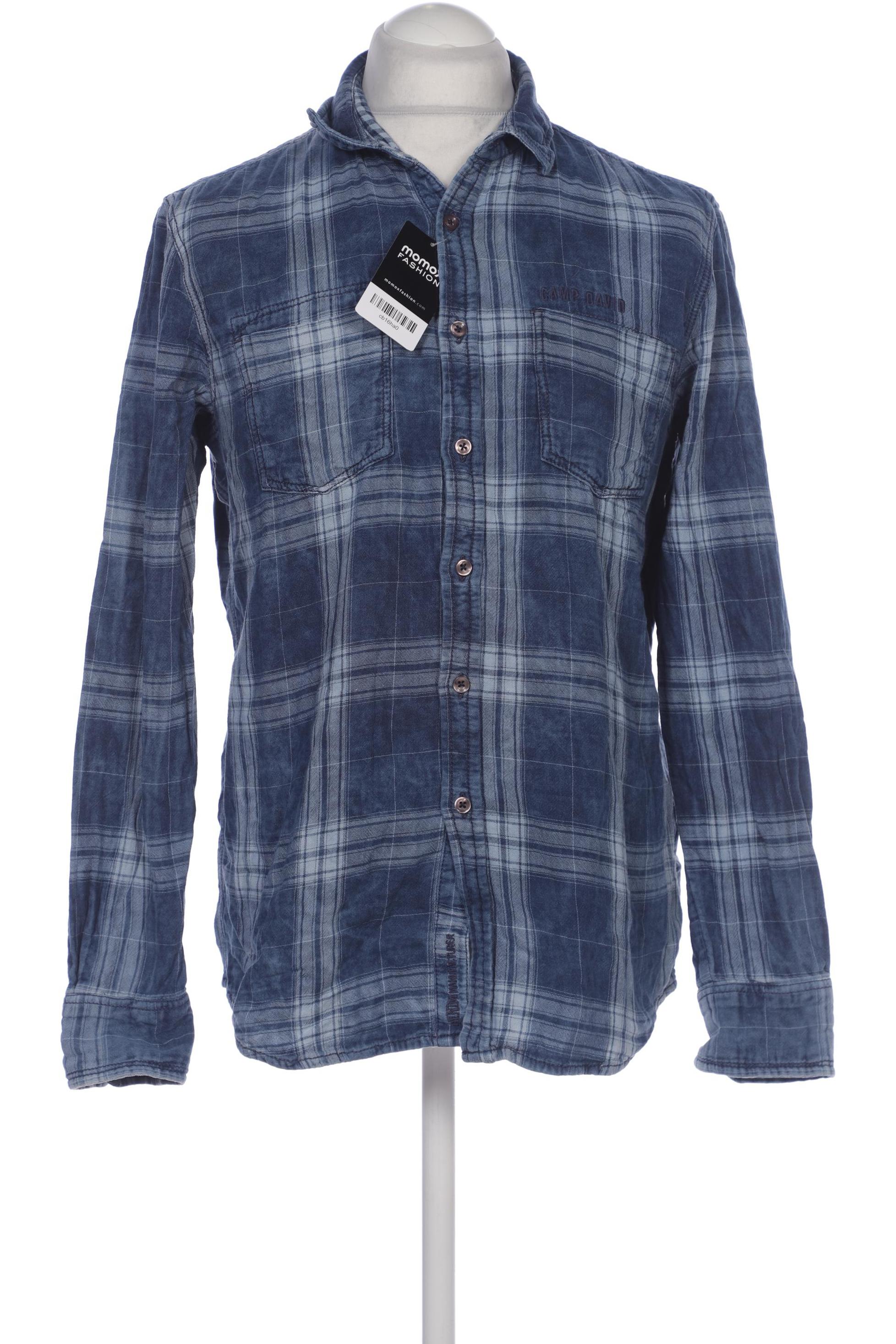 

Camp David Herren Hemd, blau, Gr. 46