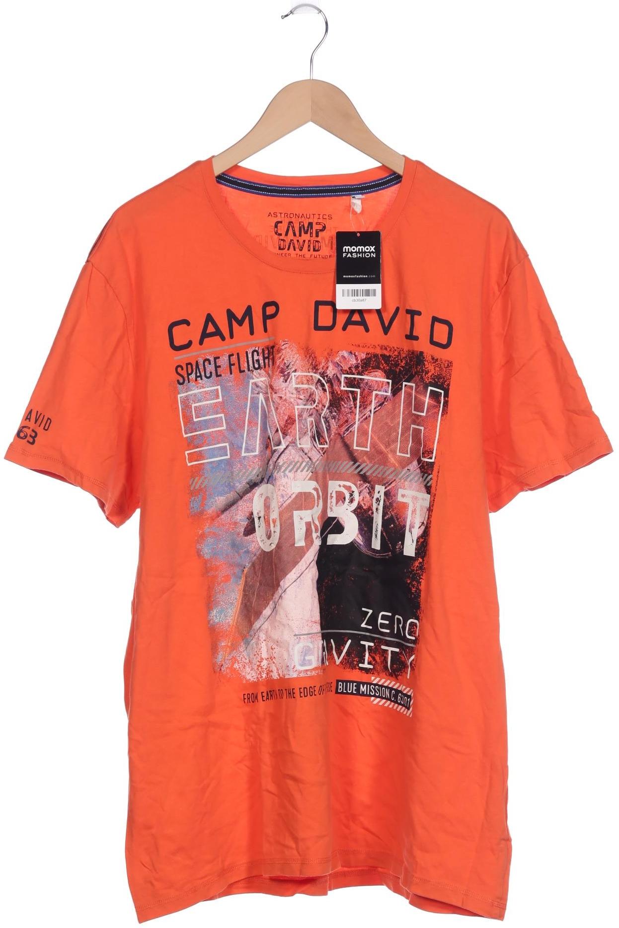 

Camp David Herren T-Shirt, orange, Gr. 58