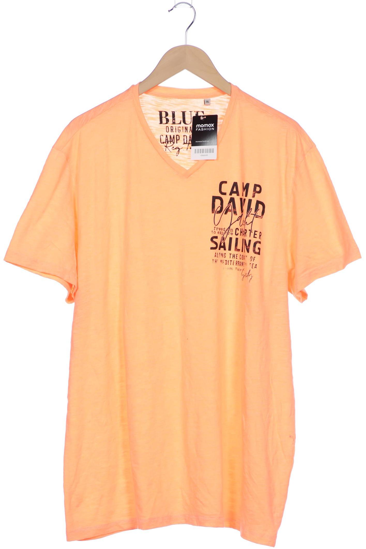 

Camp David Herren T-Shirt, orange, Gr. 58