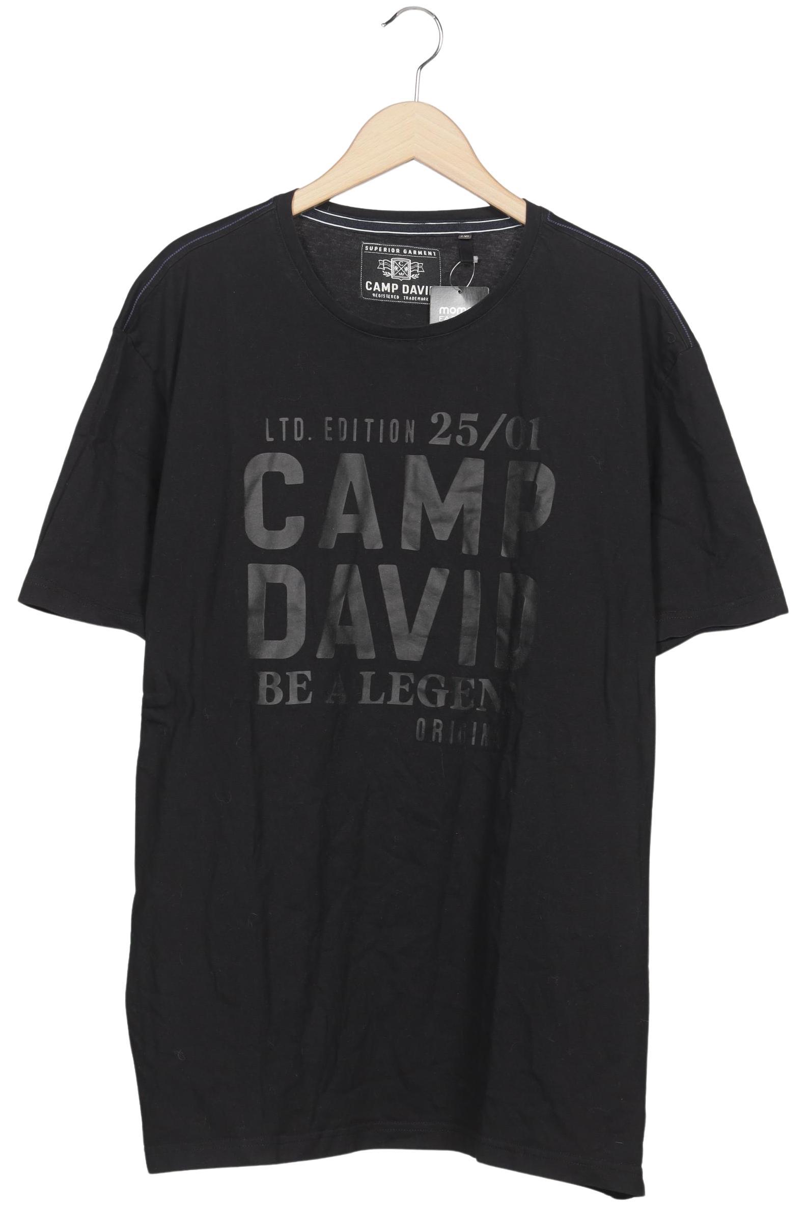 

Camp David Herren T-Shirt, schwarz, Gr. 60