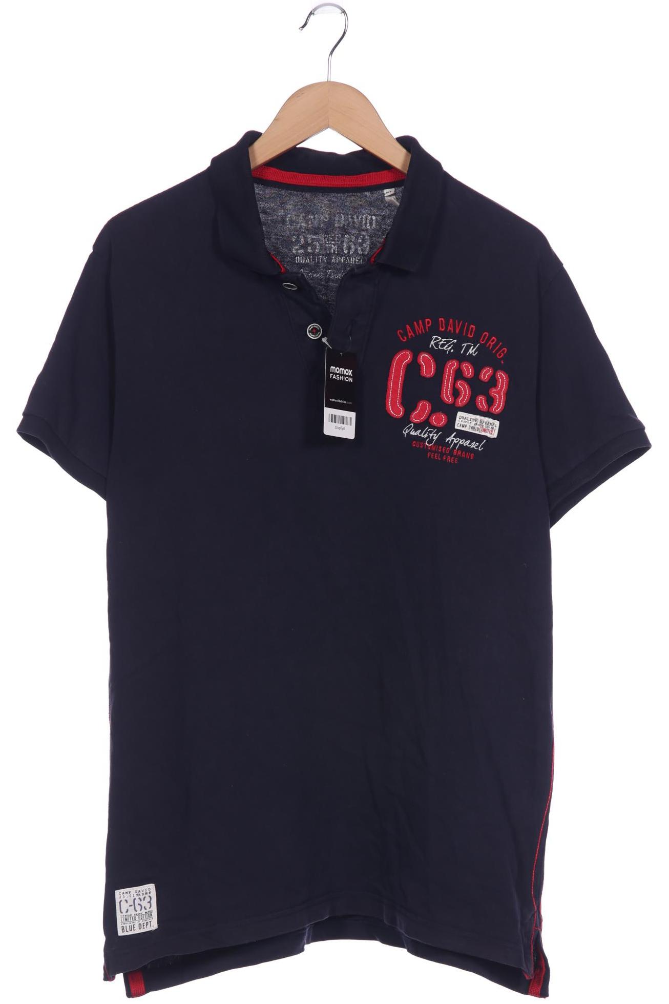 

Camp David Herren Poloshirt, marineblau, Gr. 54