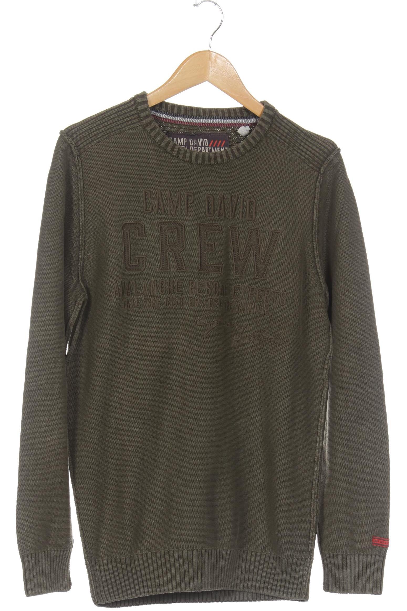 

Camp David Herren Pullover, grün, Gr.