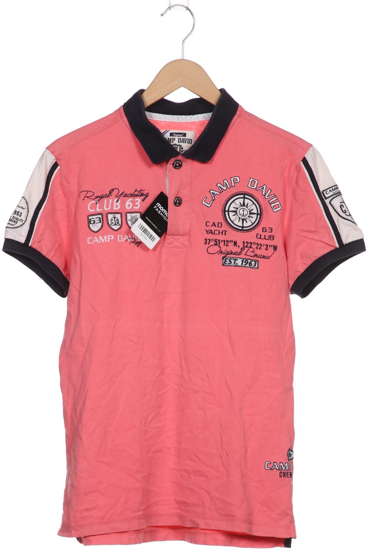 

Camp David Herren Poloshirt, pink, Gr. 48